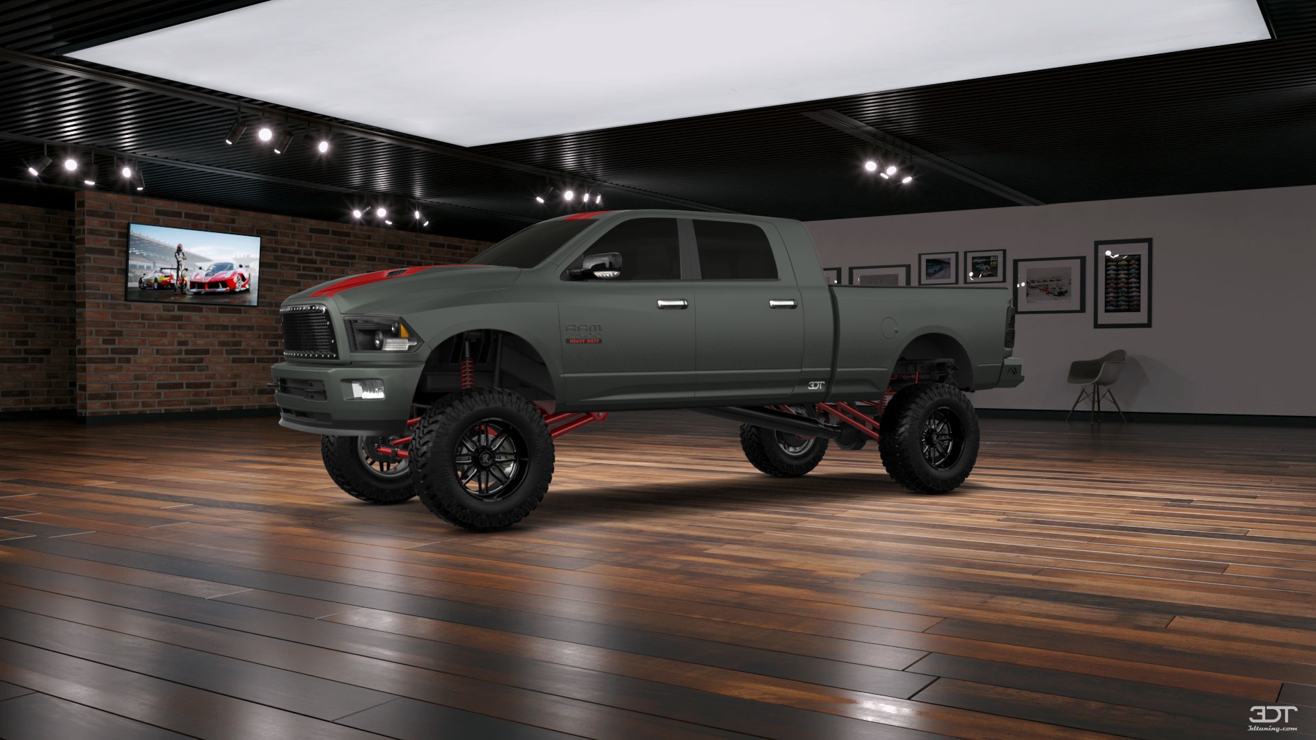 Dodge Ram 2500 Mega Cab 6.4 ft box 4 Door pickup truck 2010