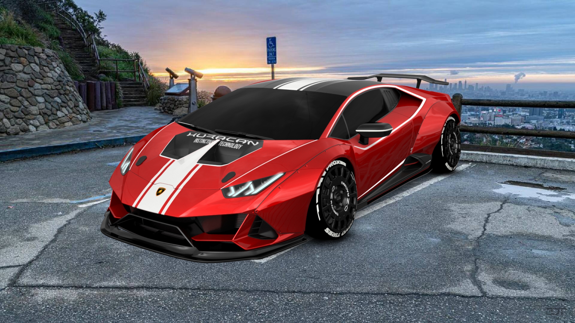 Lamborghini Huracan 2 Door Coupe 2014 tuning