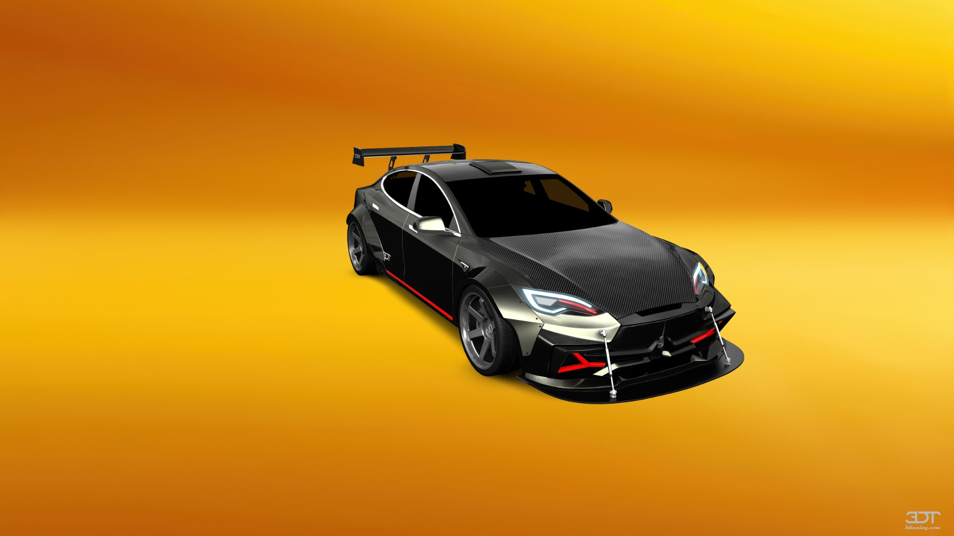 Tesla Model S 5 Door Liftback 2013 tuning
