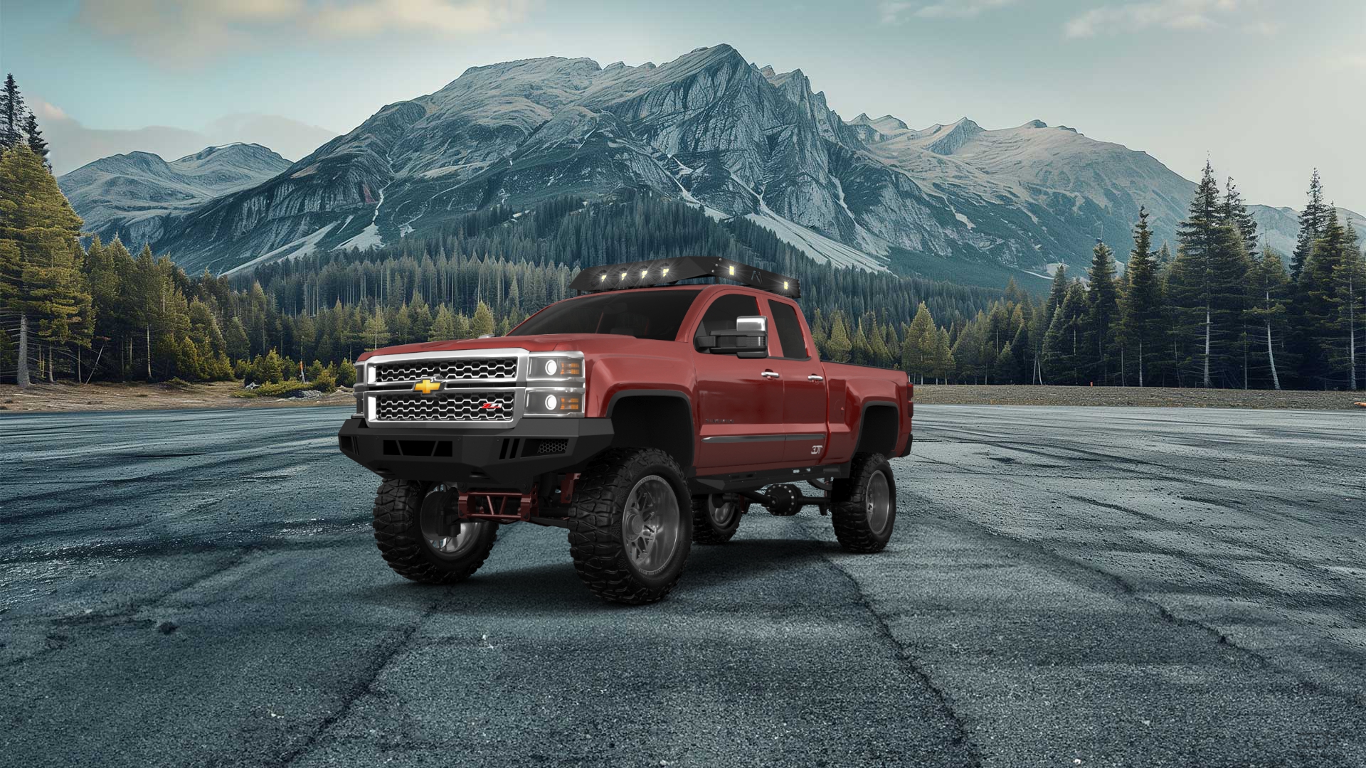 Chevrolet Silverado 1500 6.5 ft box 4 Door pickup truck 2014
