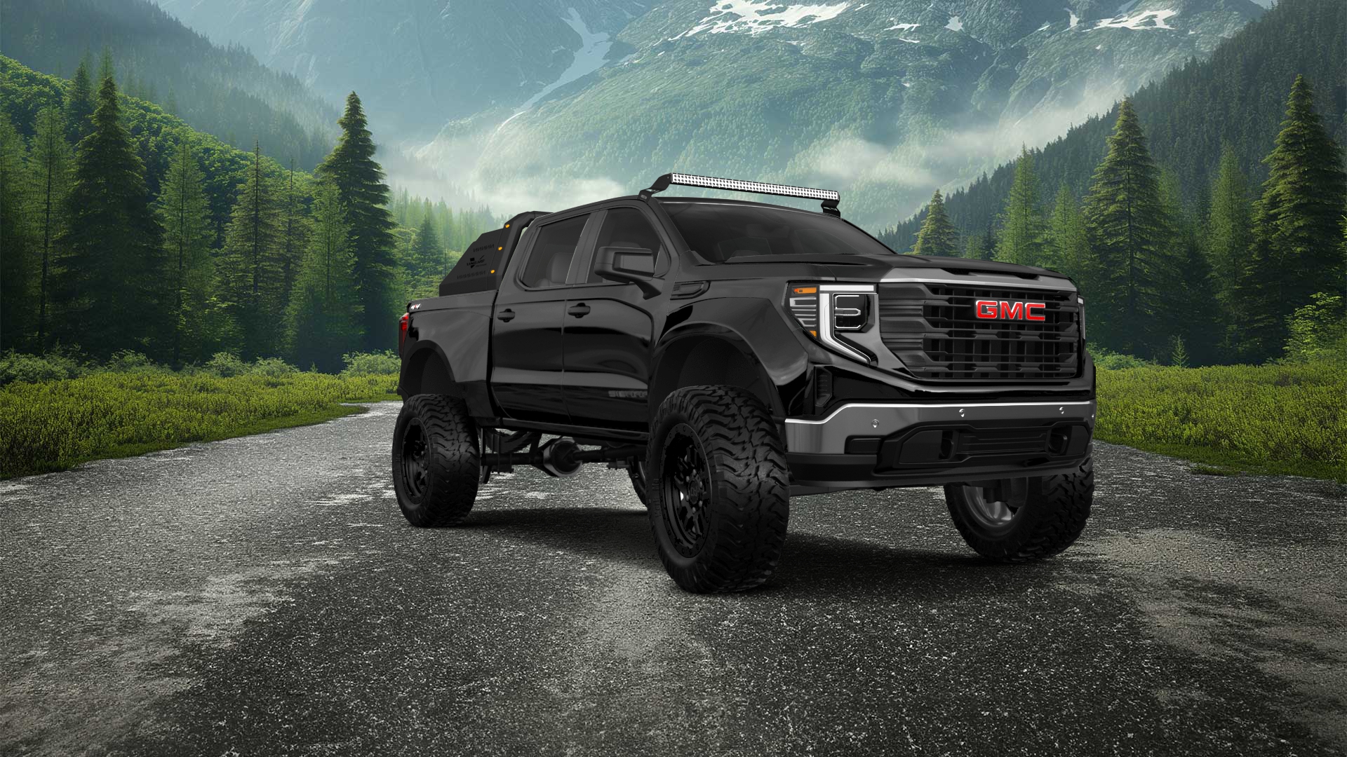 GMC Sierra 1500 Crew Cab 5.8 ft box 4 Door pickup truck 2023