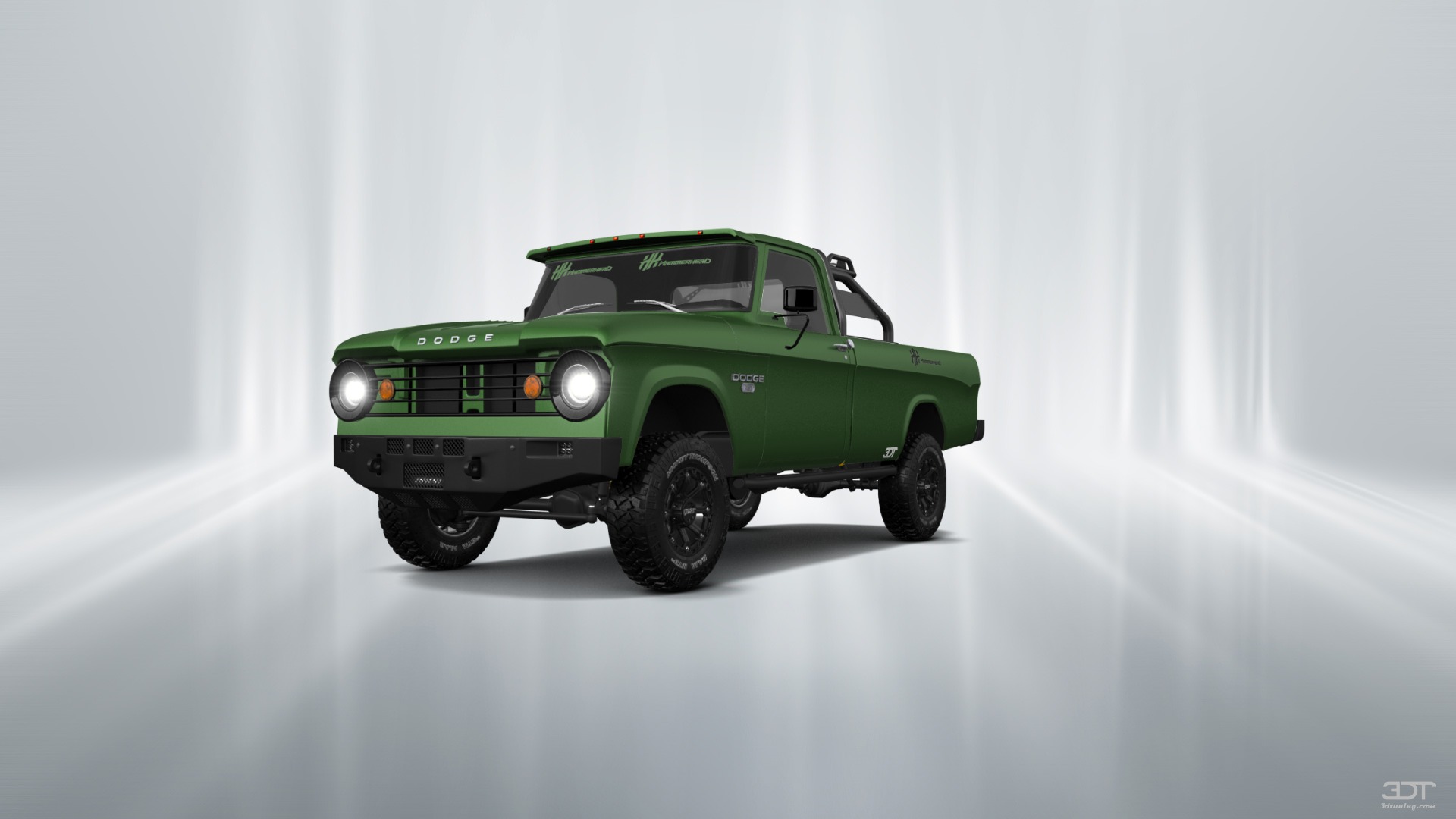 Dodge Power Wagon W200 2 Door pickup truck 1966