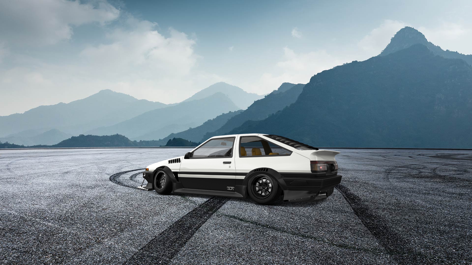 Toyota AE86 3 Door Hatchback 1985 tuning