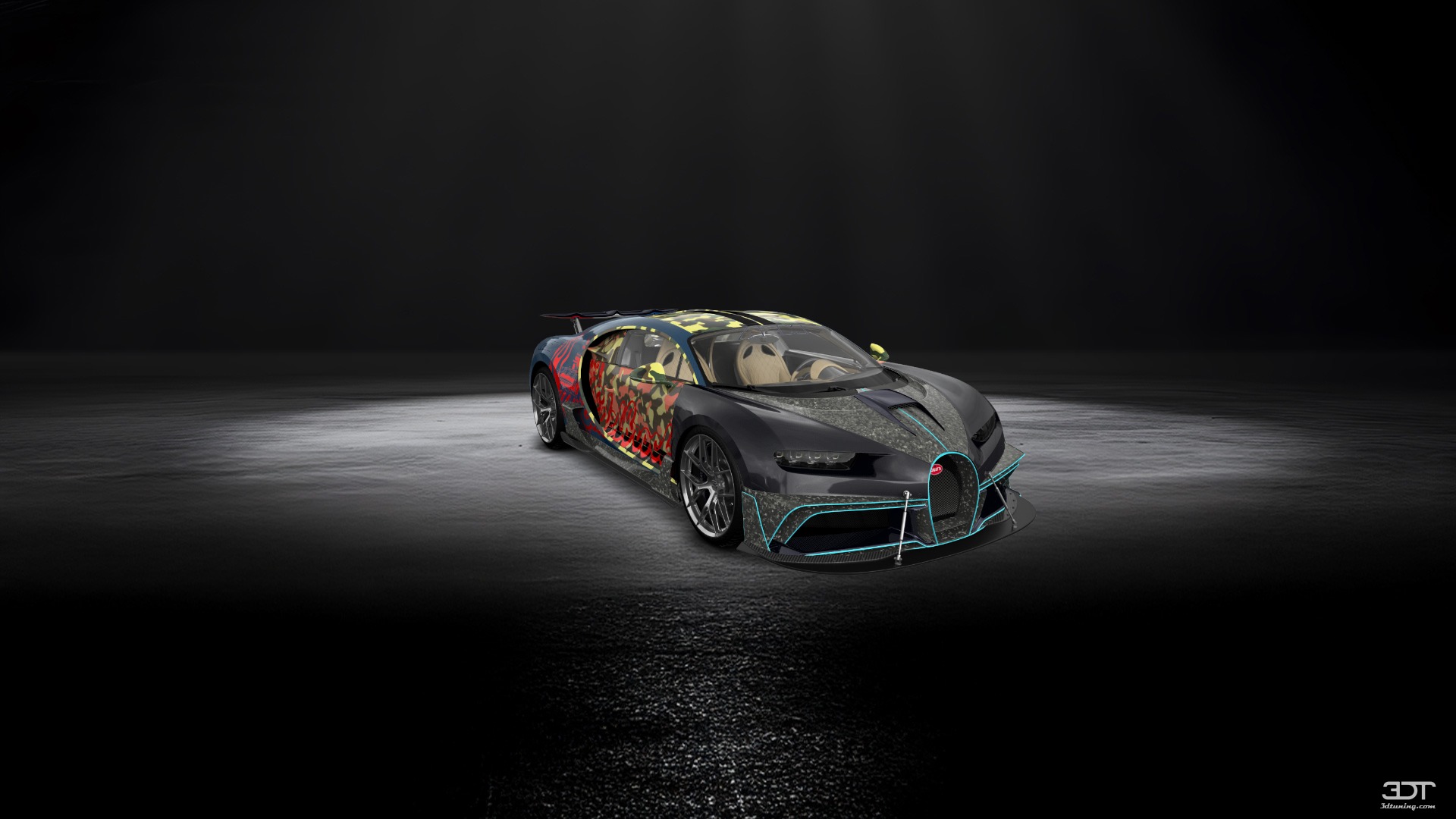 Bugatti Chiron 2 Door Coupe 2016