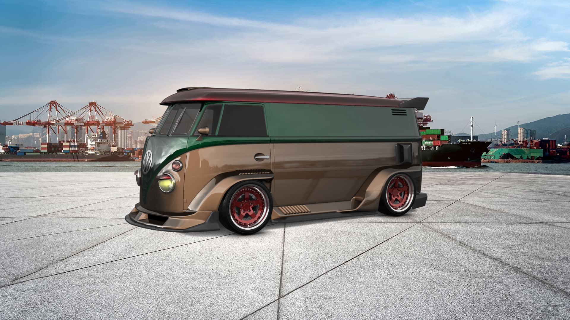 Volkswagen T1 Van 1950 tuning