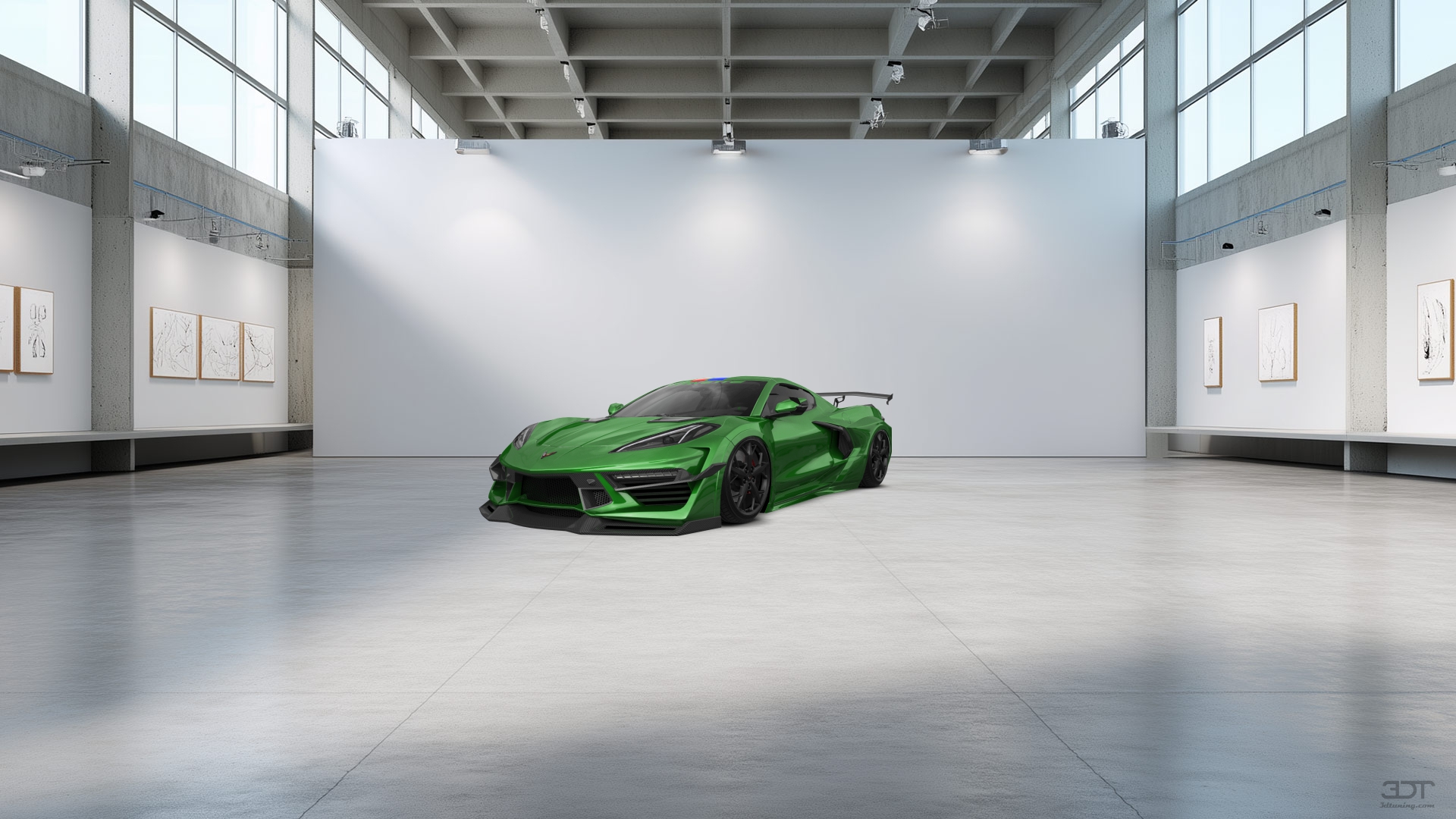 Chevrolet Corvette 2 door targa top 2020 tuning