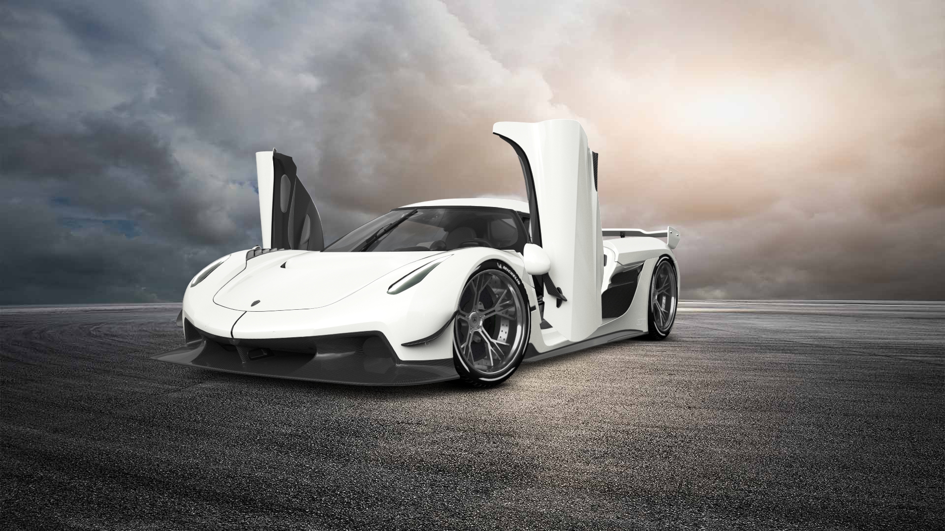 Koenigsegg Jesko 2 door targa top 2020 tuning