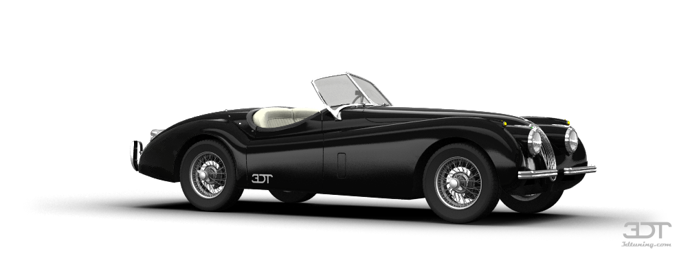 Tuning Jaguar XK120 Convertible 1954
