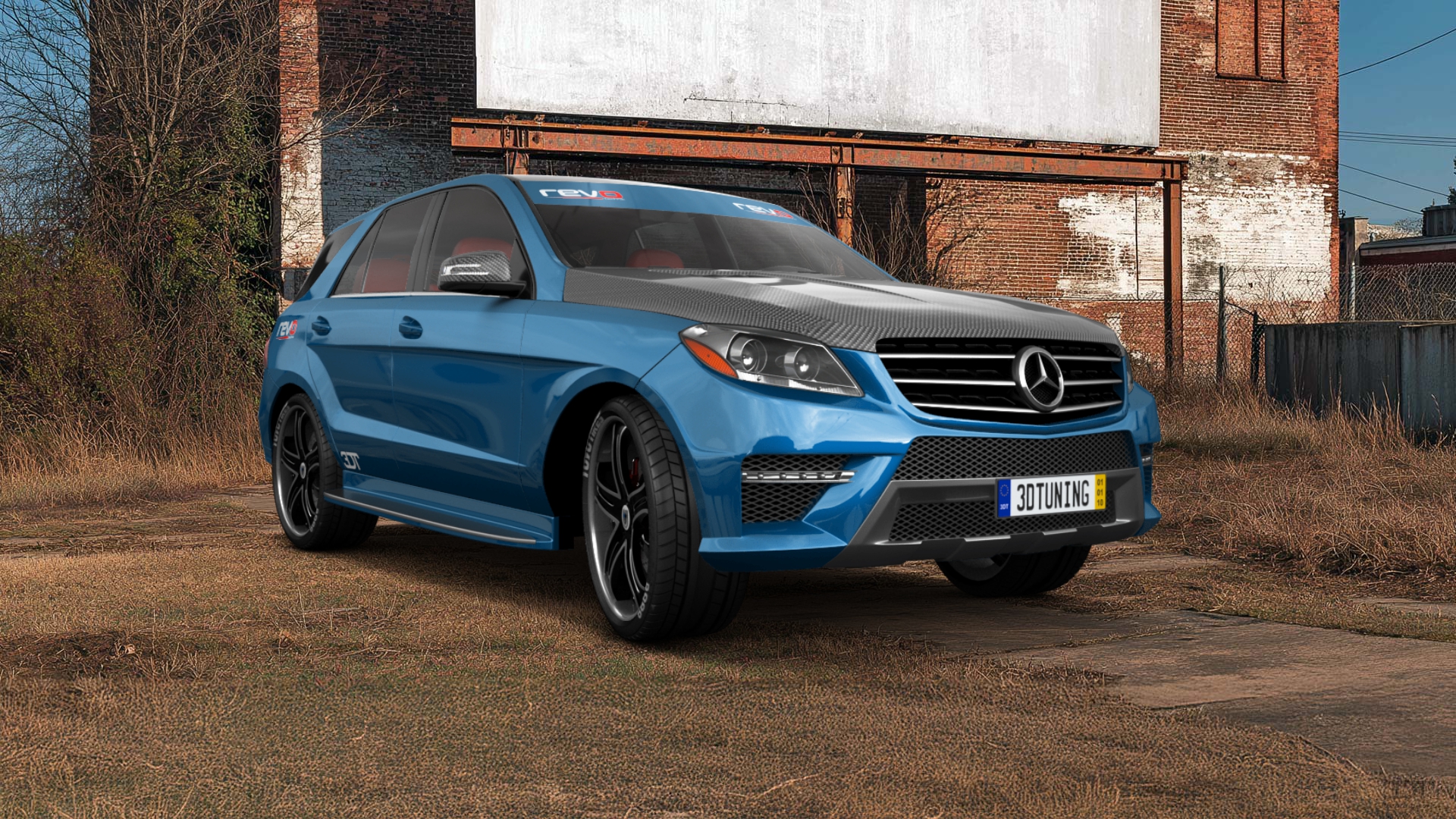 Mercedes M-Class 5 Door SUV 2011 tuning