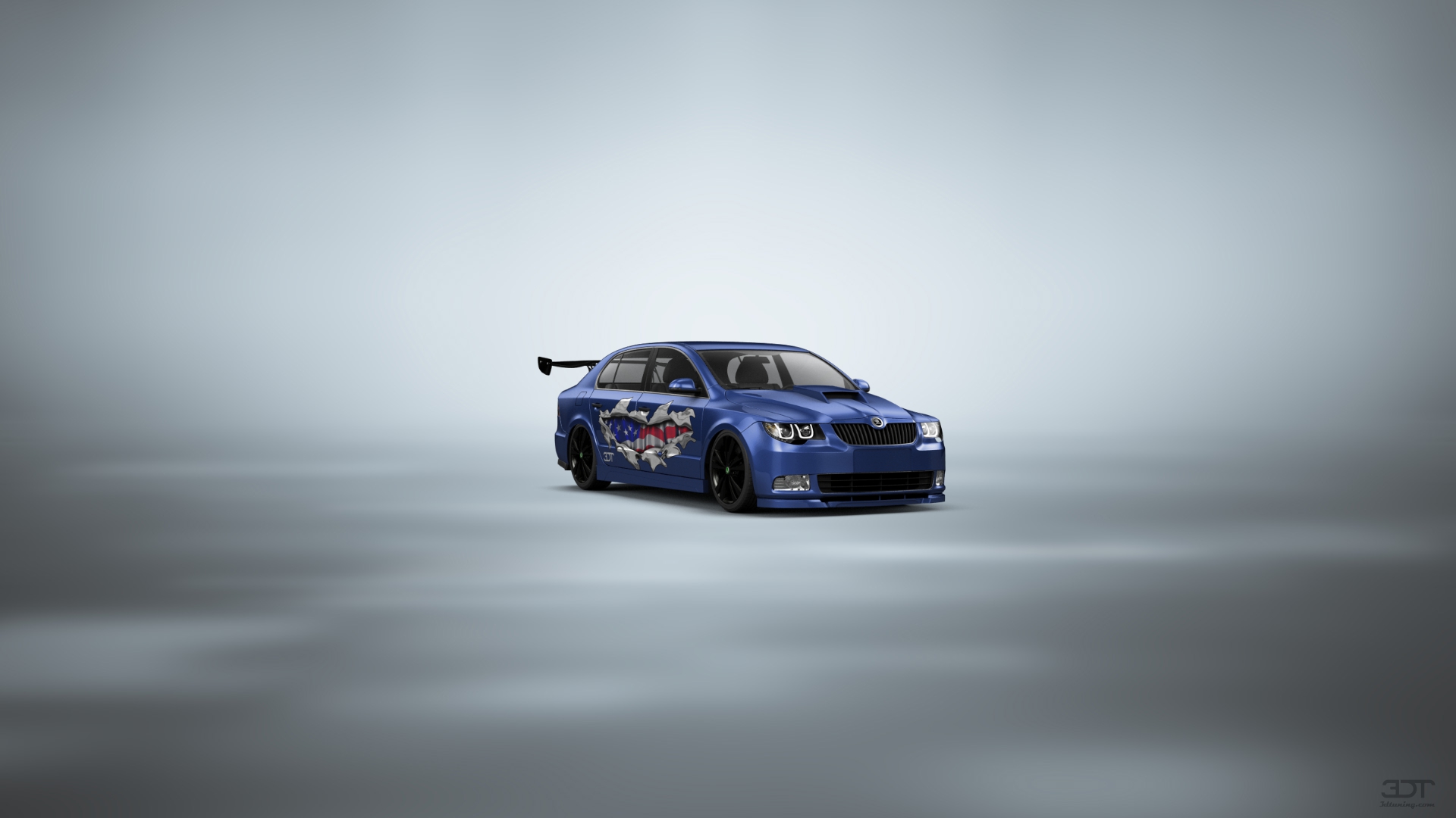 Skoda Superb Sedan 2009 tuning