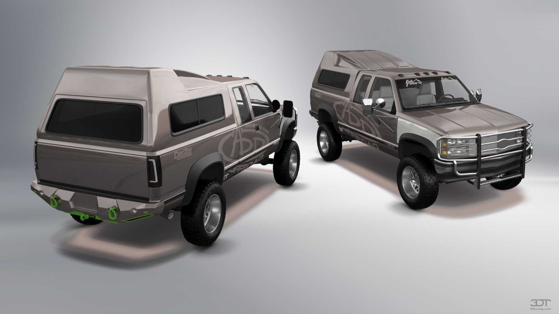 Chevrolet K2500 Extended Cab Pickup 1989 tuning