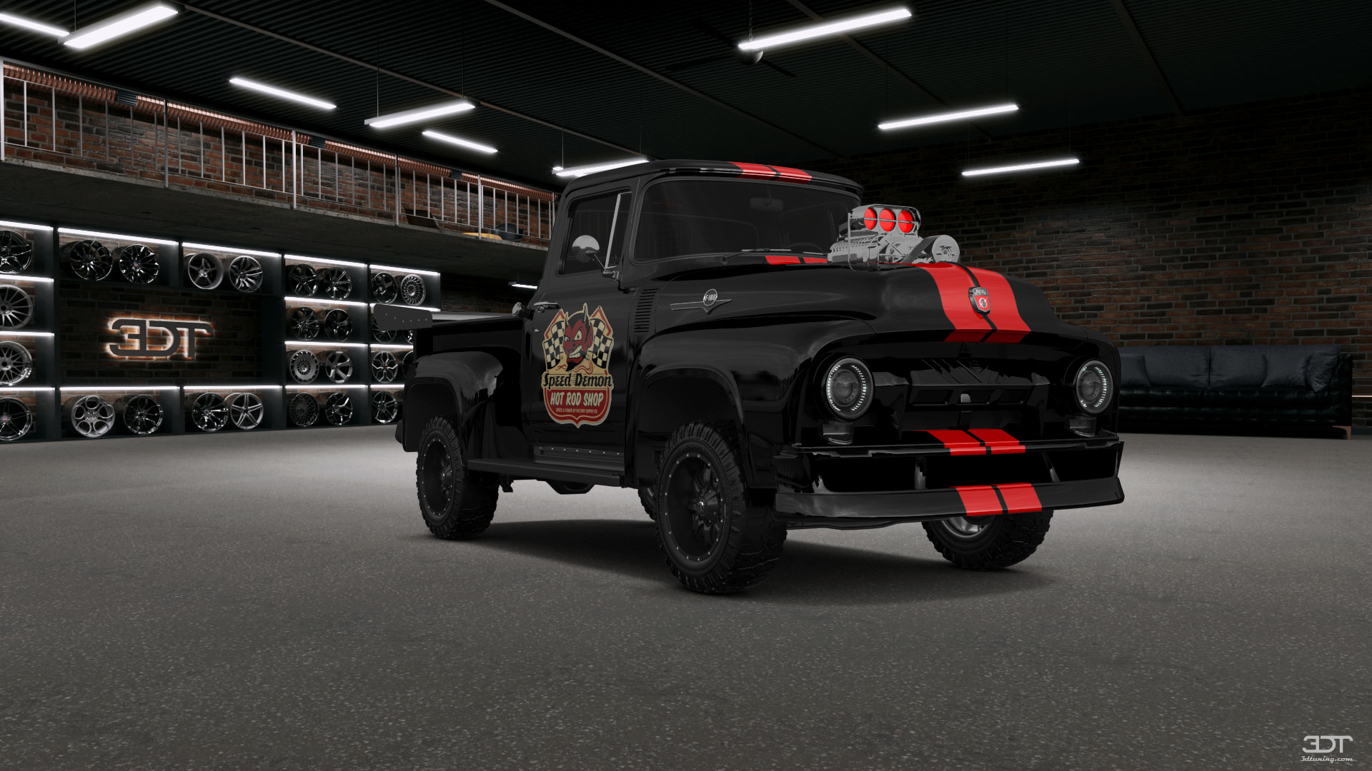 Ford F-100 2 Door truck 1956