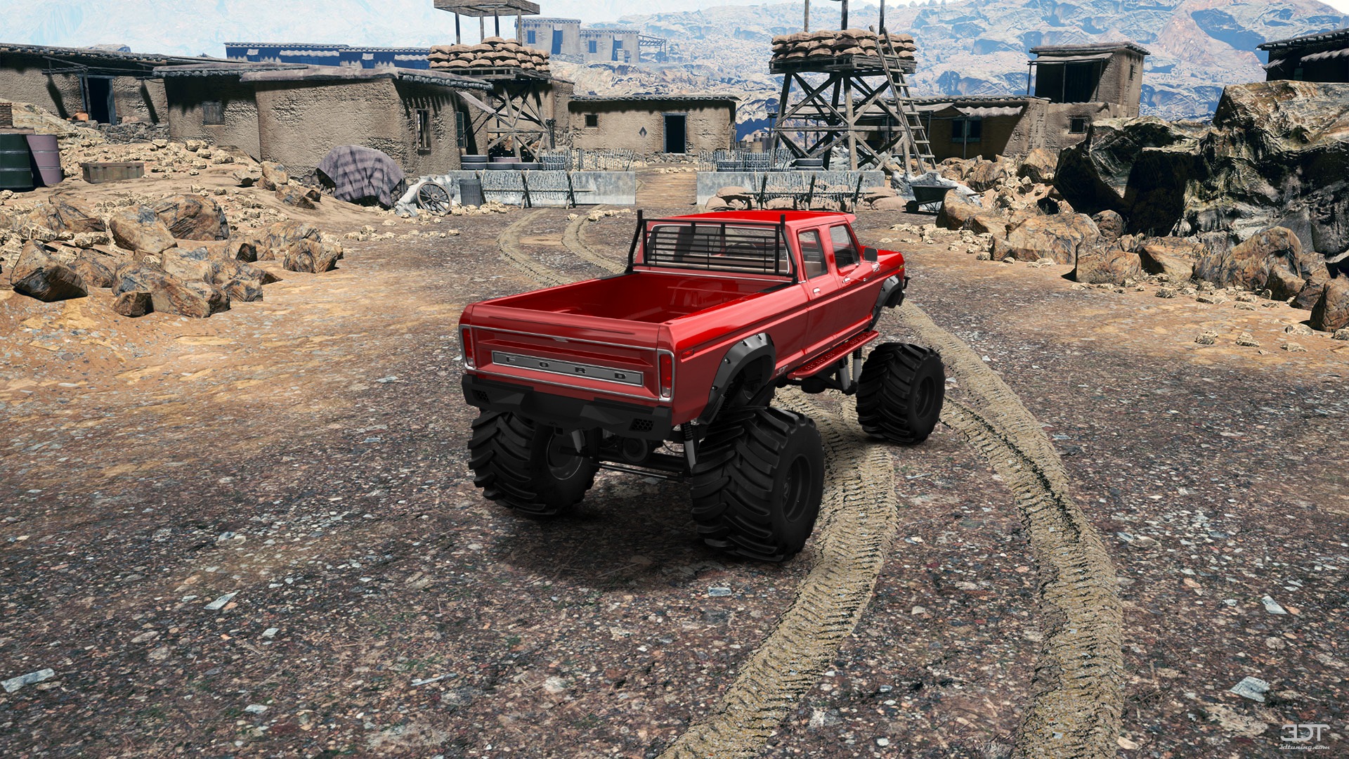 Ford F-350 Dually 4 Door pickup truck 1973