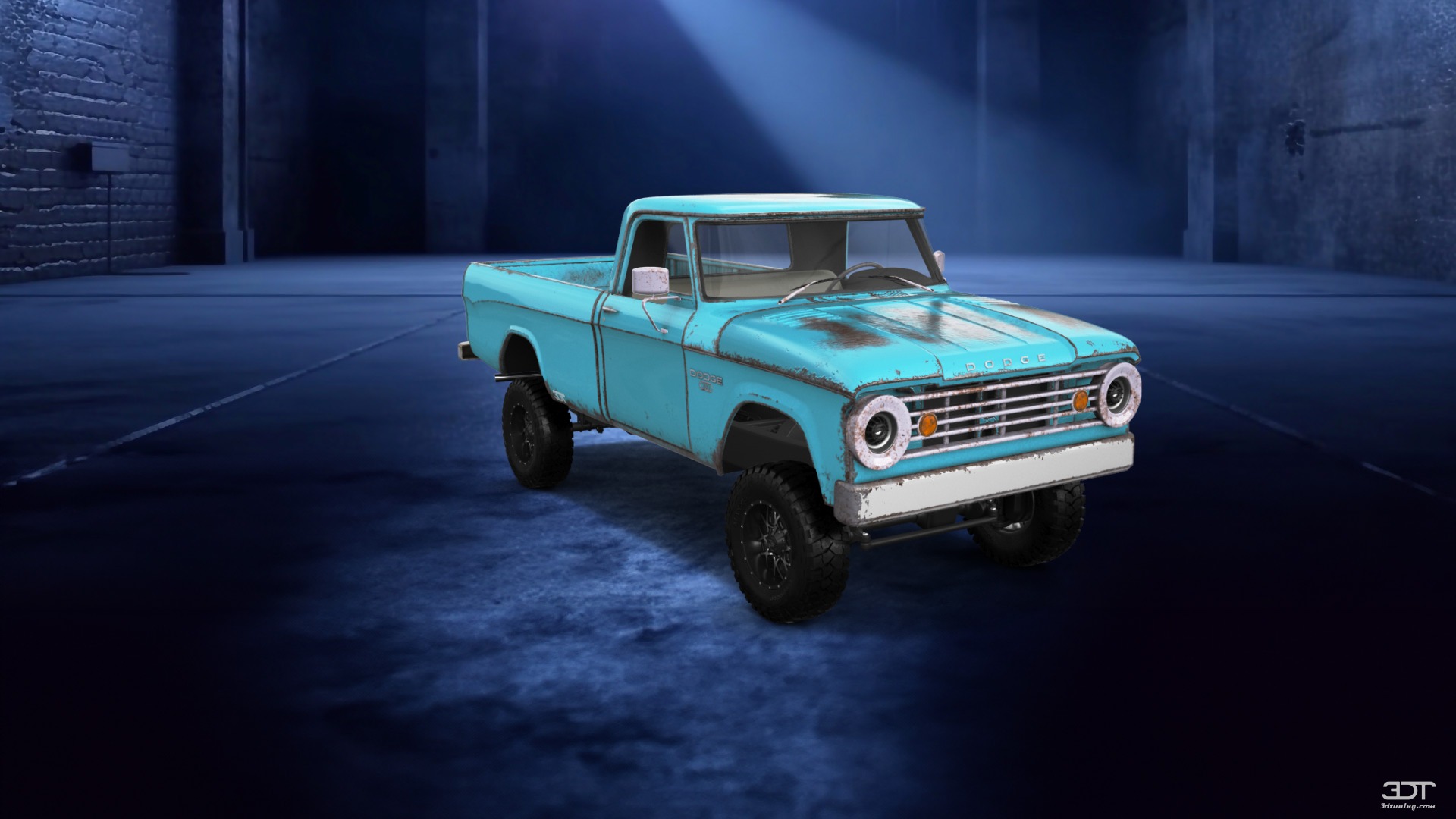 Dodge Power Wagon W200 2 Door pickup truck 1966