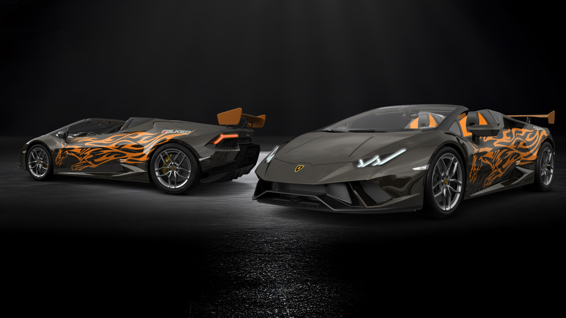 Lamborghini Huracan Spyder 2 Door Convertible 2016 tuning