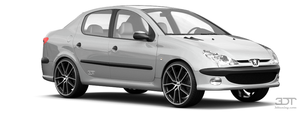 toy Peugeot in a Peugeot