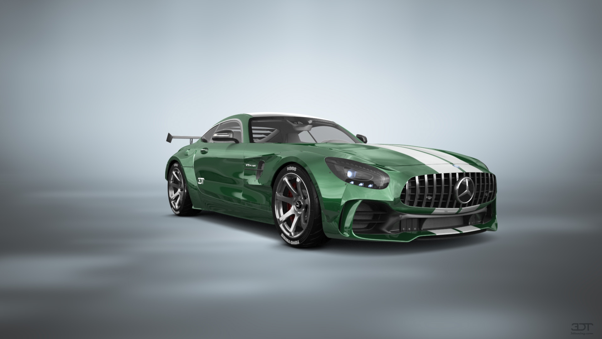Mercedes AMG GT 2 door fastback coupe 2015 tuning