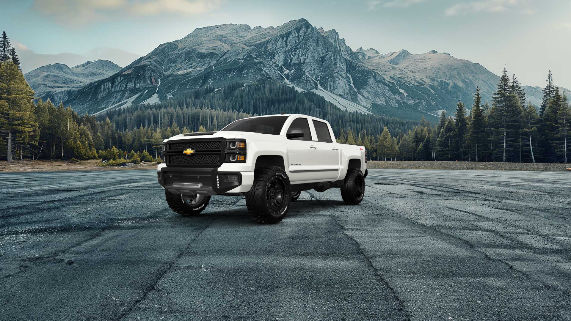 Chevrolet Silverado 1500 4 Door pickup truck 2014
