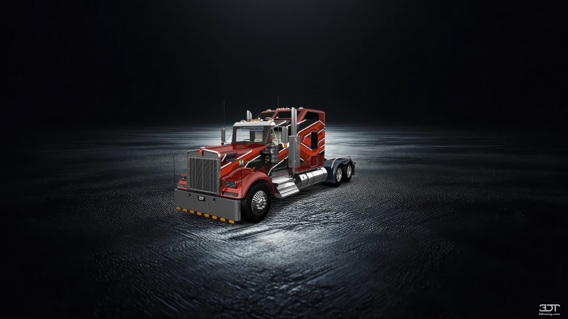 Kenworth W900 Sleeper Cab Truck 2015 tuning