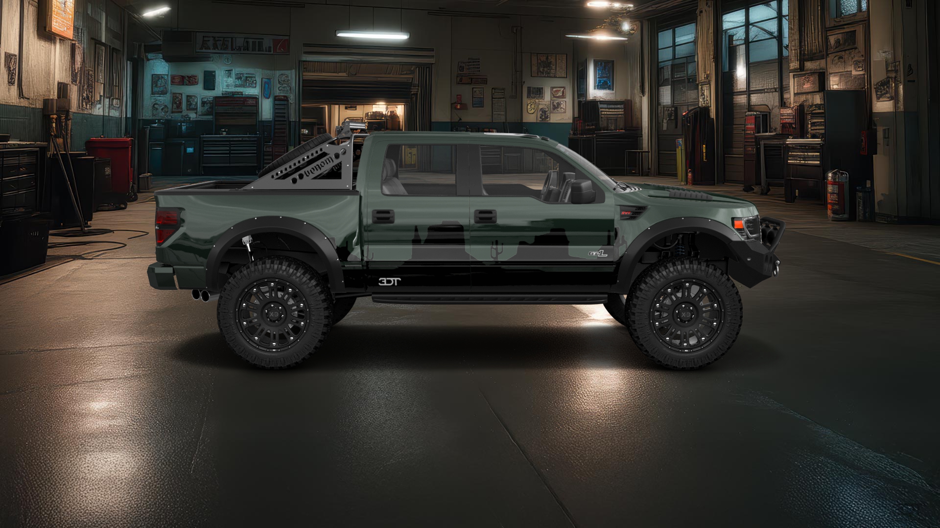 Ford F-150 SVT Raptor 4 Door pickup truck 2013