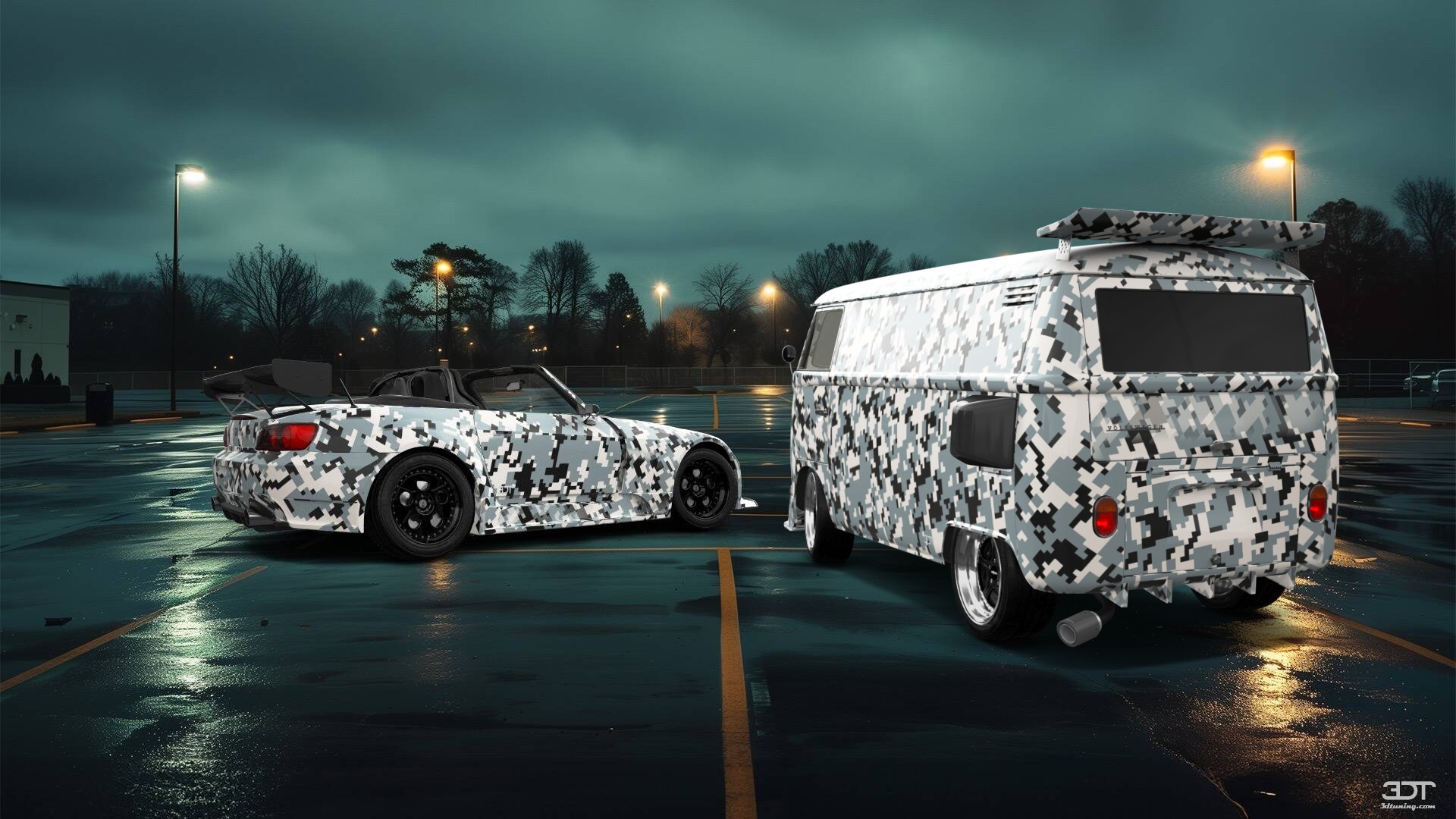 Volkswagen T1 Van 1950 tuning