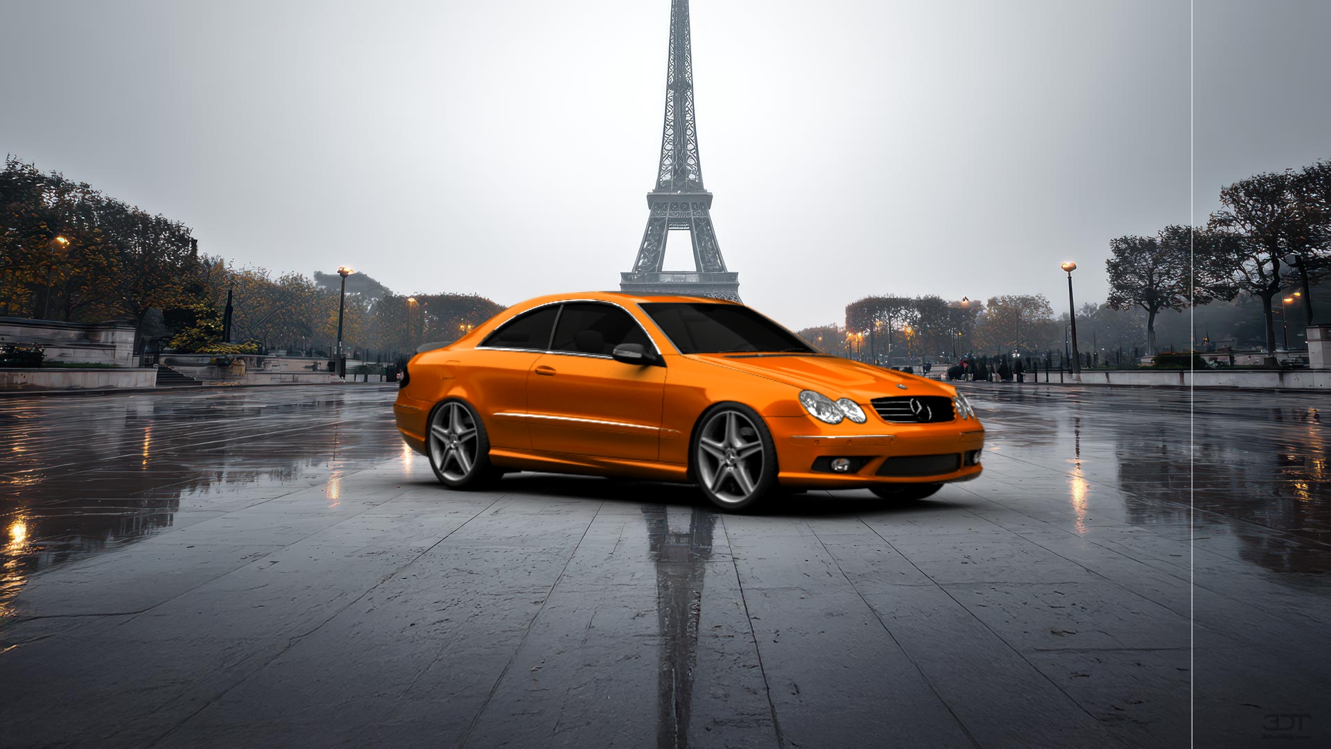 Mercedes CLK Coupe 2004 tuning