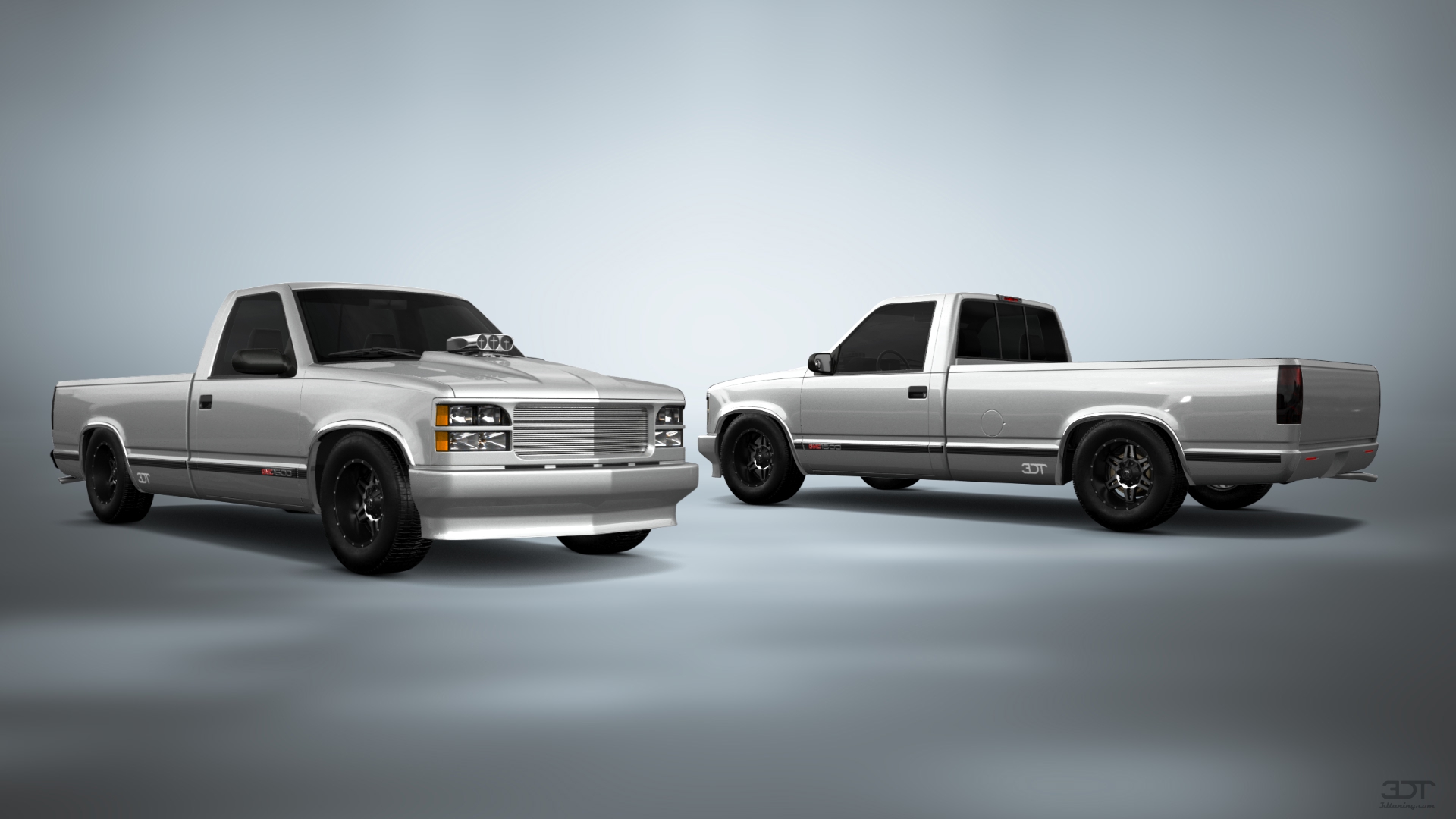 GMC Sierra 1500 2 Door pickup truck 1988 tuning