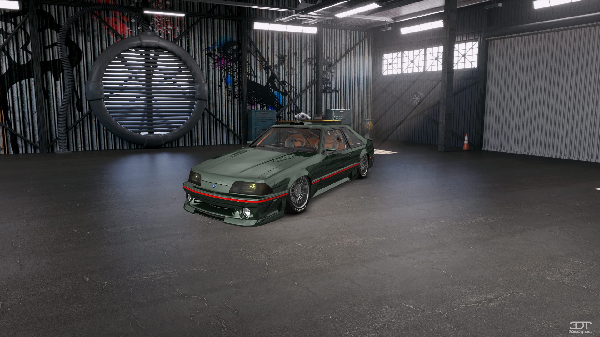 Ford Mustang 3 Door Hatchback 1988 tuning