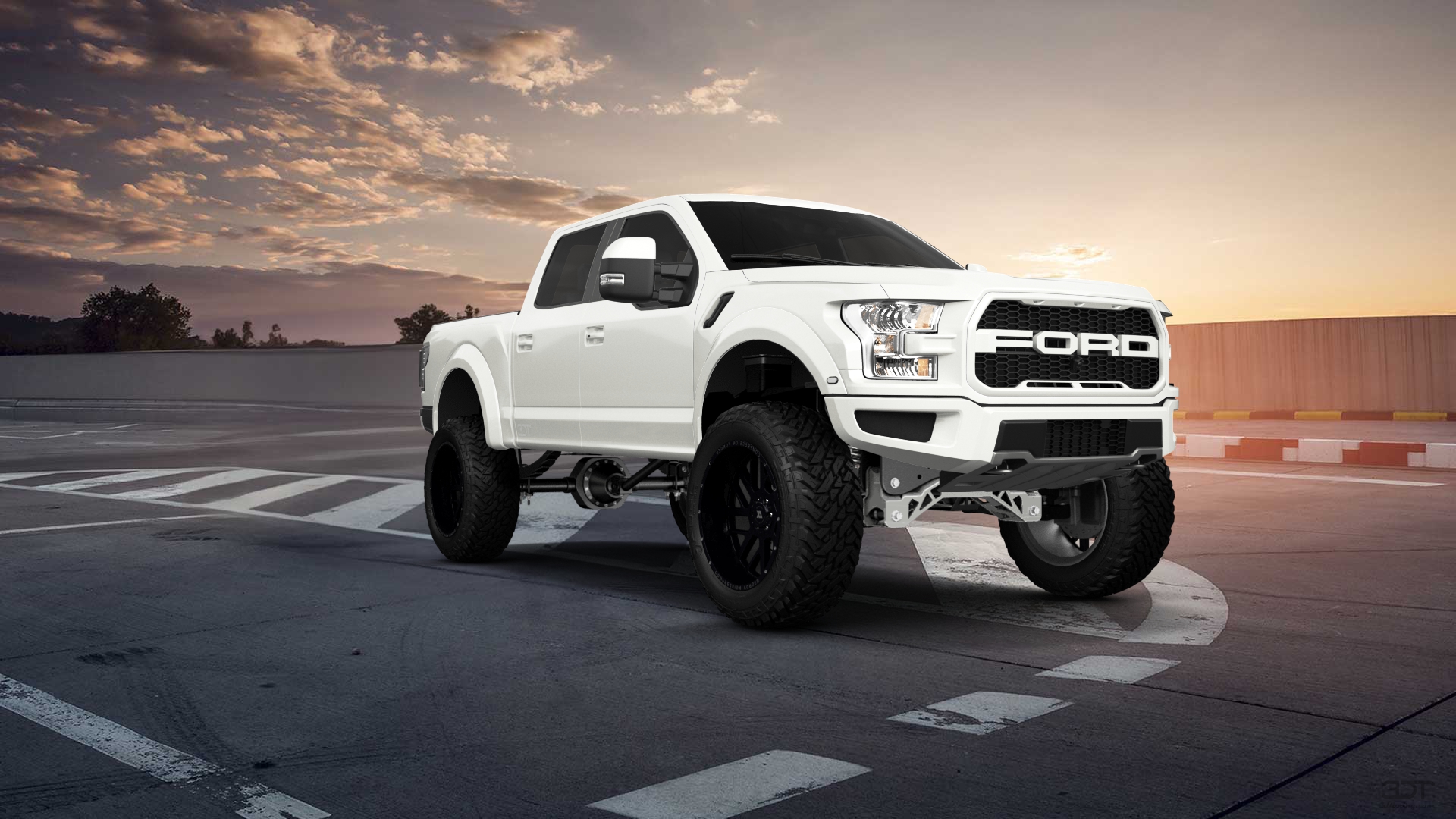 Ford F-150 Raptor 4 Door pickup truck 2017