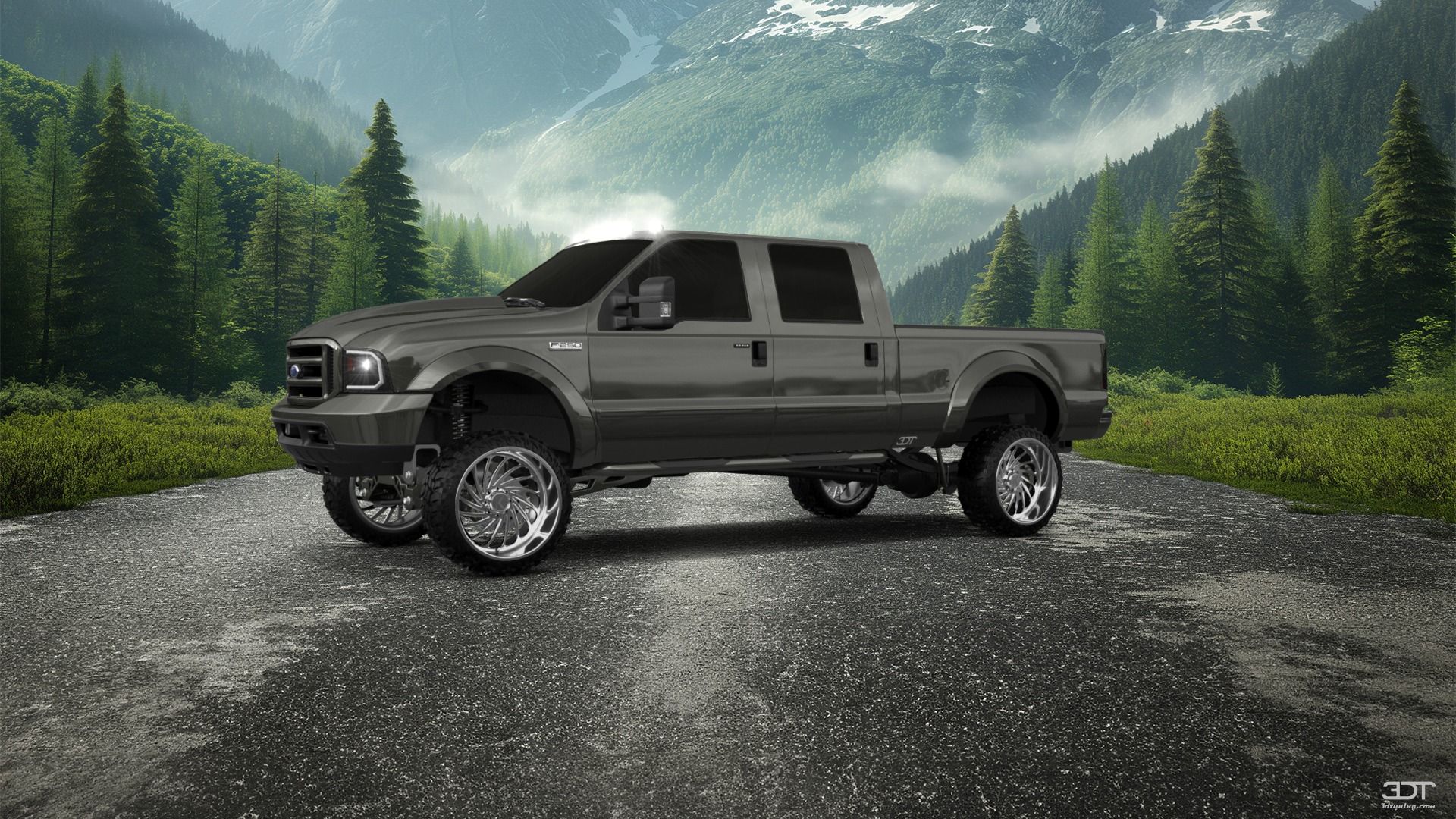 Ford F-250 Crew Cab 4 Door pickup truck 1999