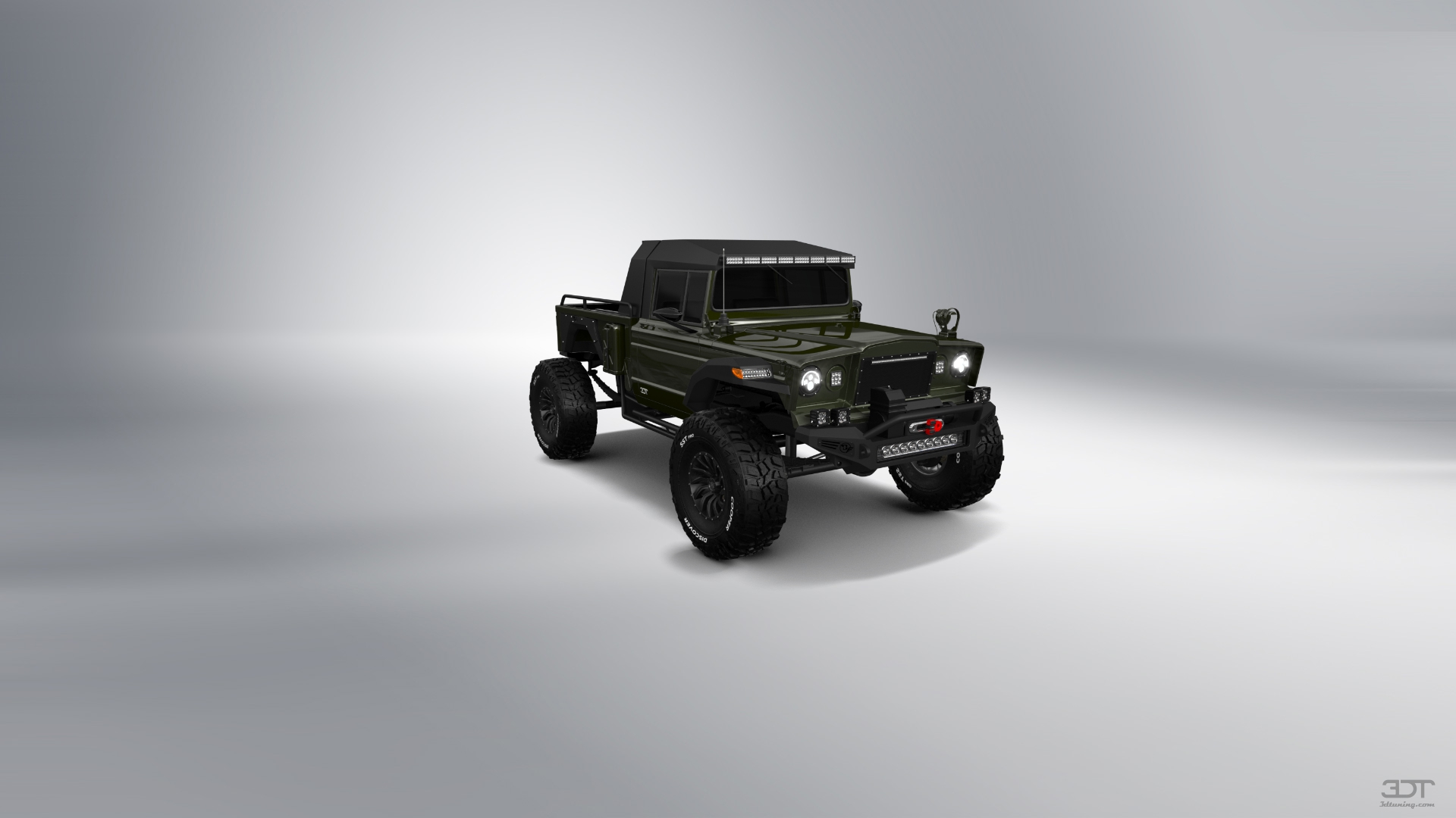 Jeep Kaiser M715 2 Door pickup truck 1968 tuning