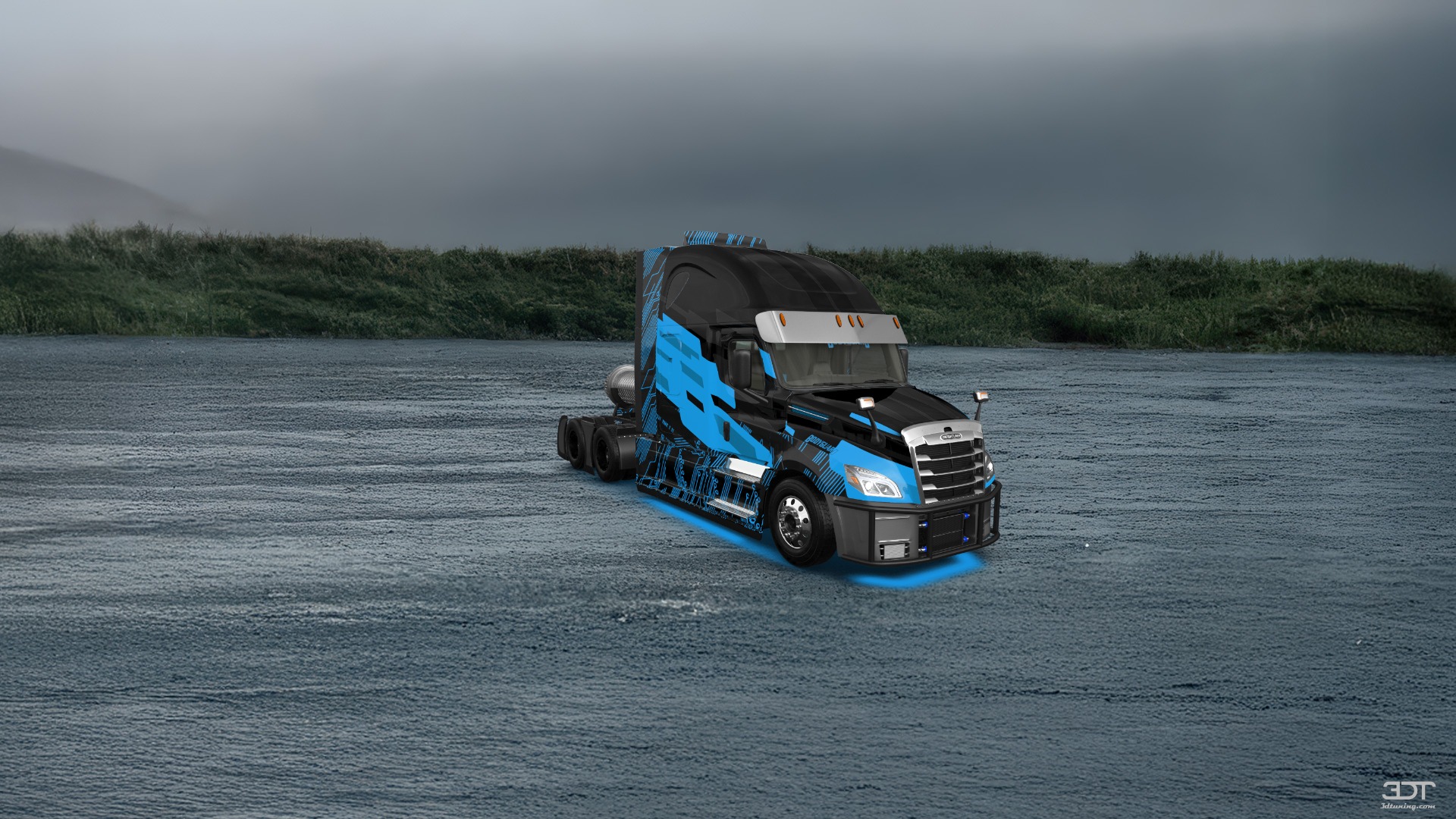 Freightliner Cascadia Sleeper Cab Truck 2018 tuning