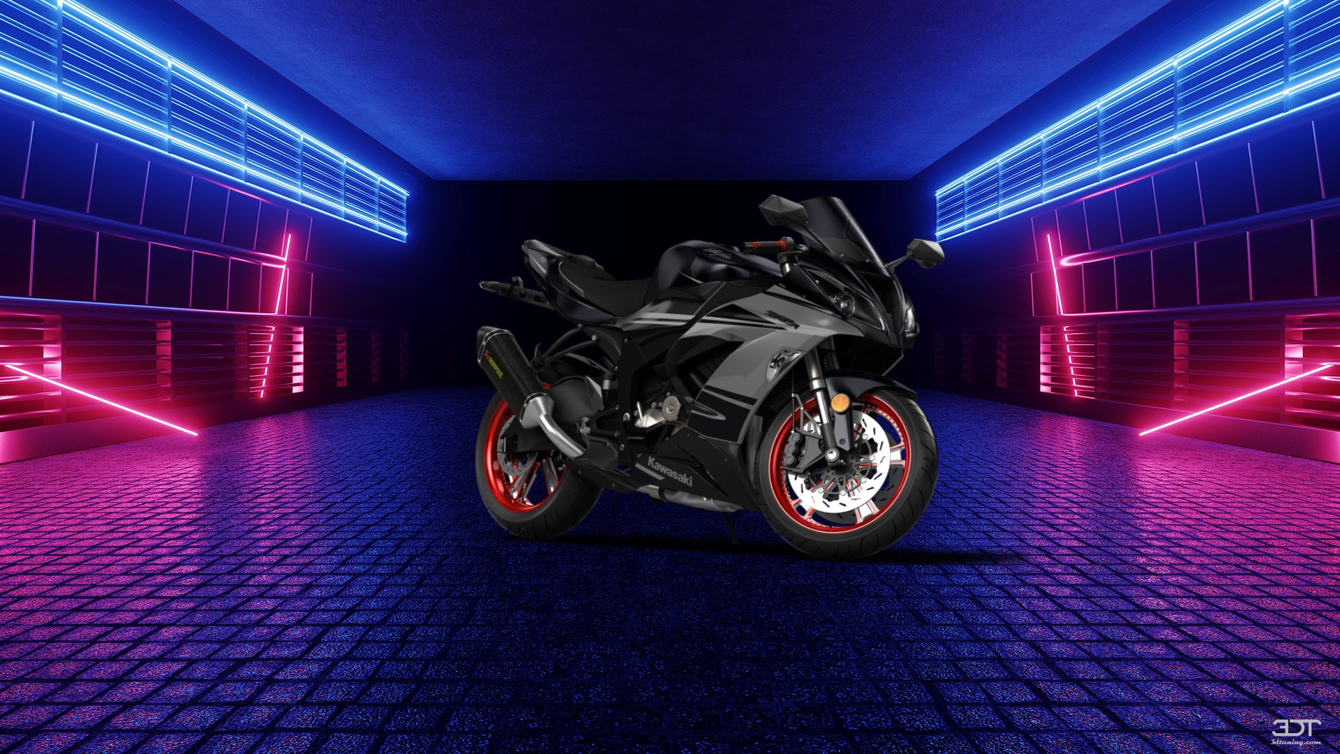 Kawasaki Ninja ZX 6R Sport Bike 2015 Imágenes