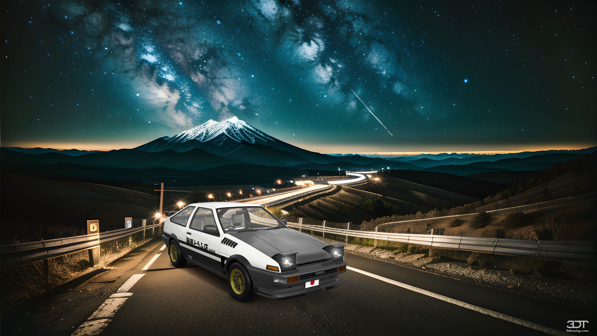Toyota AE86 3 Door Hatchback 1985 Images