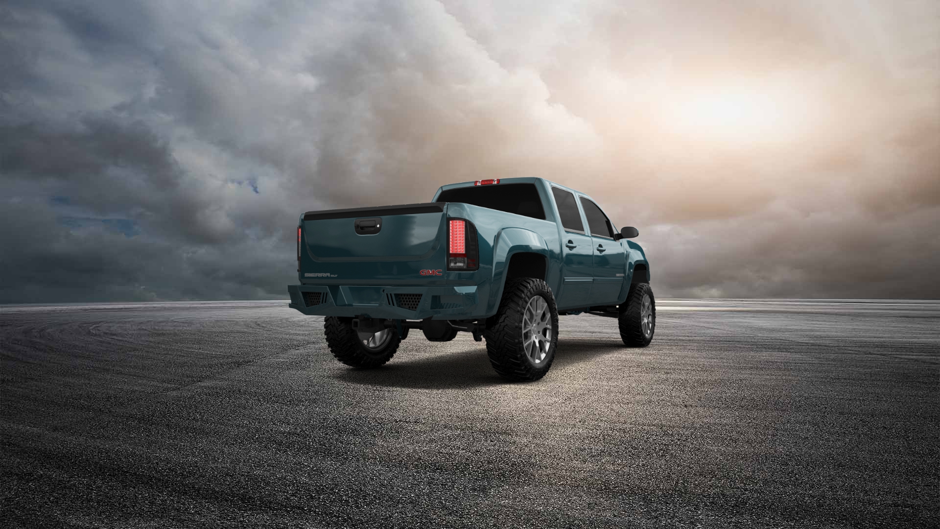 GMC Sierra 1500 Crew Cab 5.8 ft box 4 Door pickup truck 2007