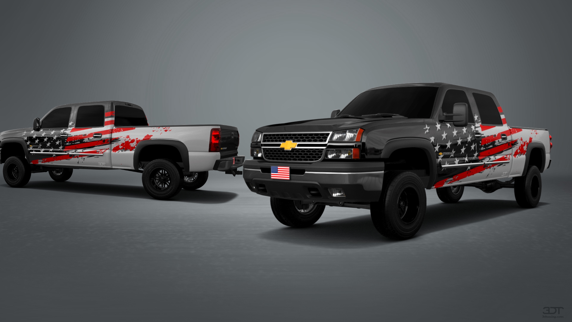 Chevrolet Silverado 2500 HD Long Box 4 Door pickup truck 2002 tuning
