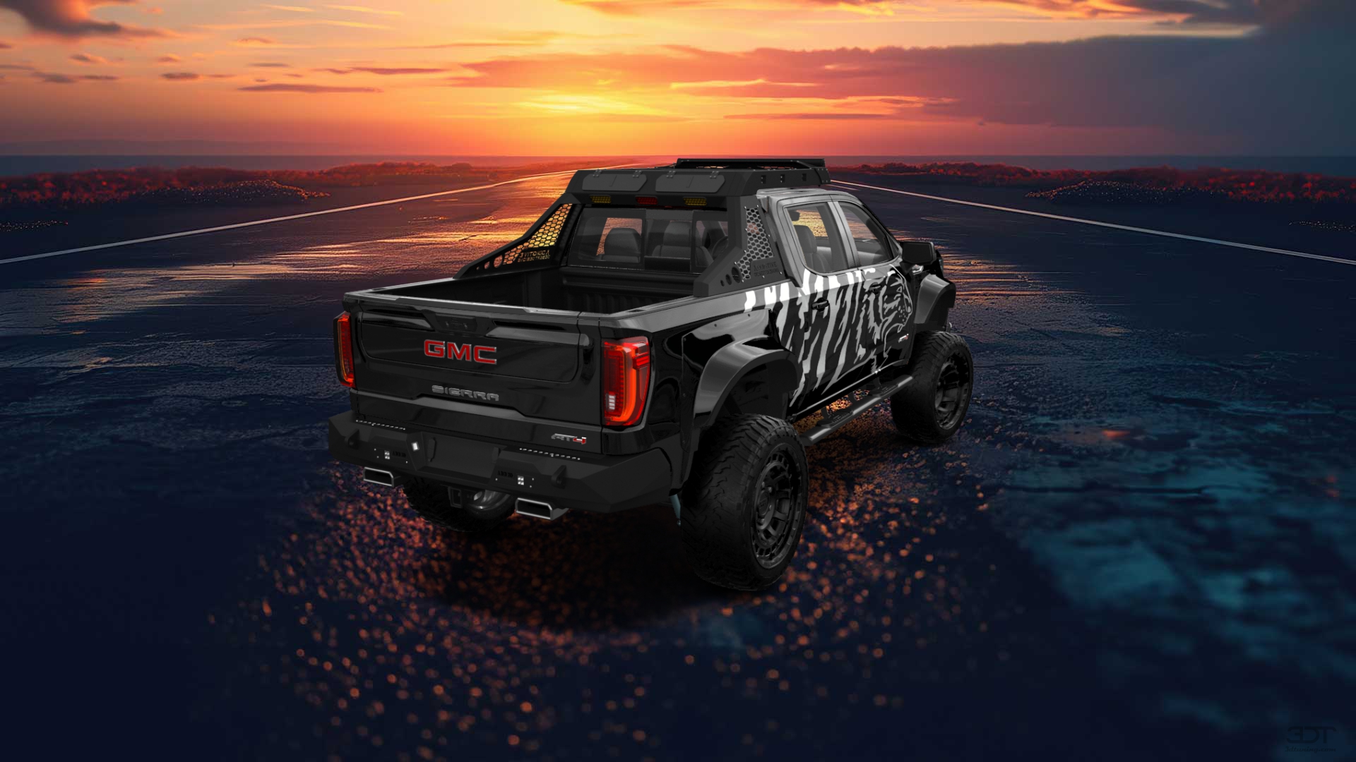GMC Sierra 1500 Crew Cab 5.8 ft box 4 Door pickup truck 2023