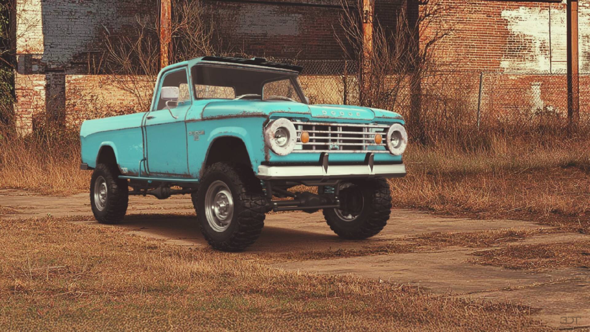 Dodge Power Wagon W200 2 Door pickup truck 1977 tuning