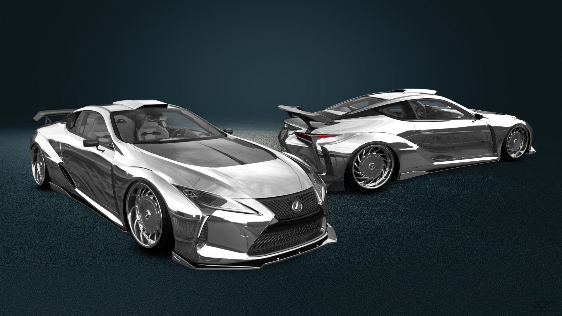 Lexus LC500 2 door fastback coupe 2017 tuning