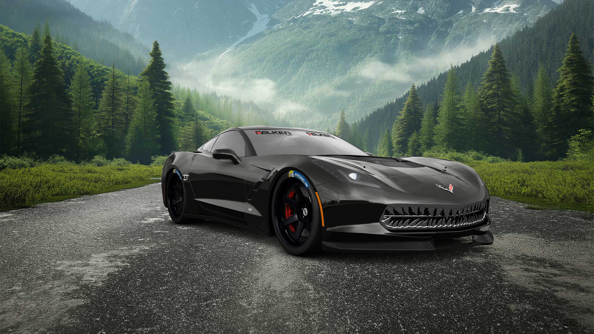 Chevrolet Corvette C7 2 Door Coupe 2015 tuning