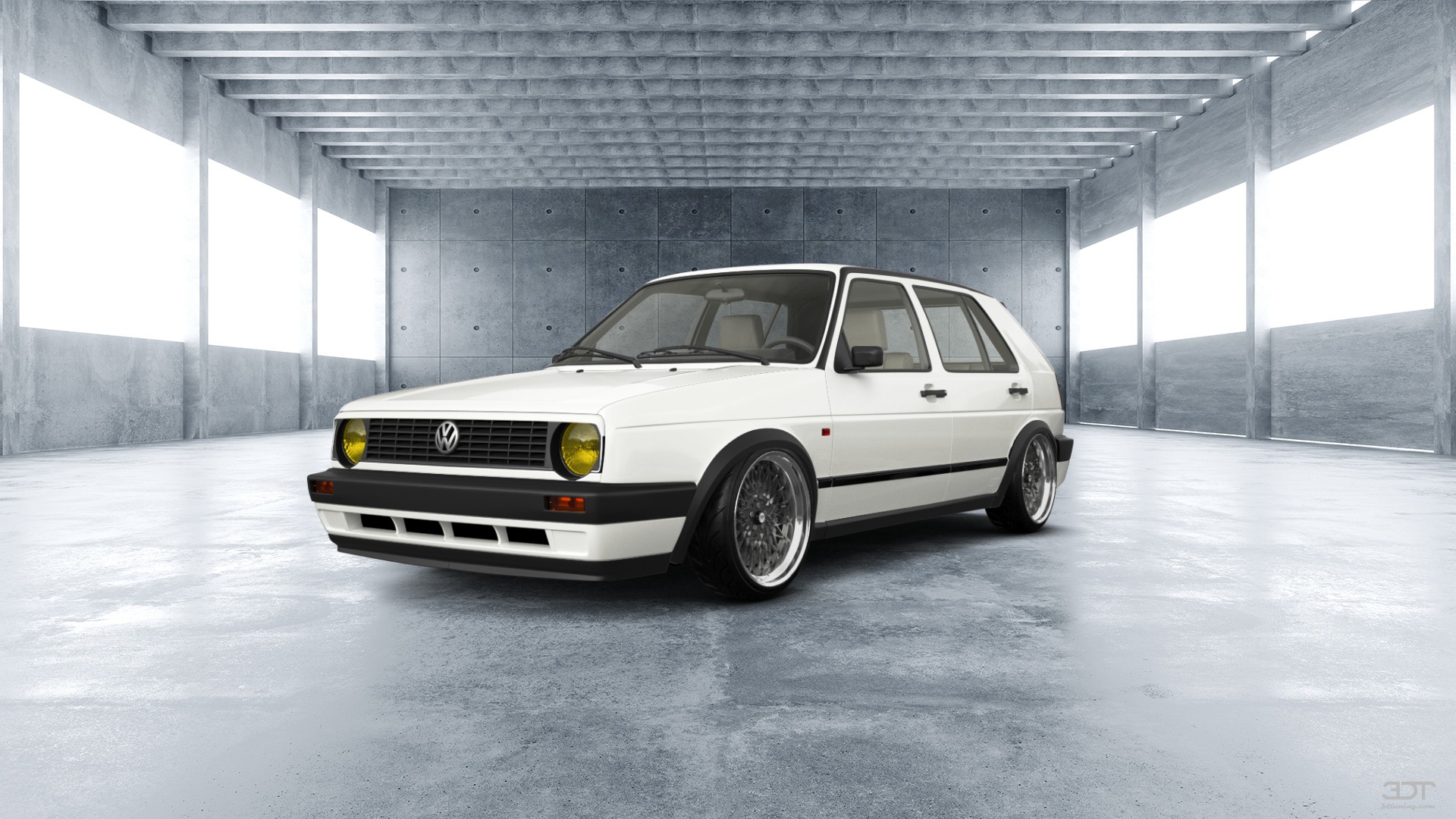 Volkswagen Golf Mk2 5 Door Hatchback 1983 tuning