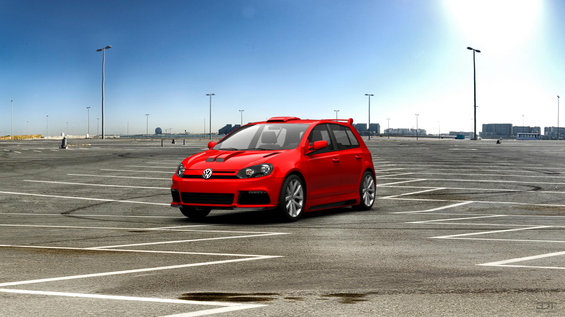 Volkswagen Golf 6 5 Door Hatchback 2011 tuning
