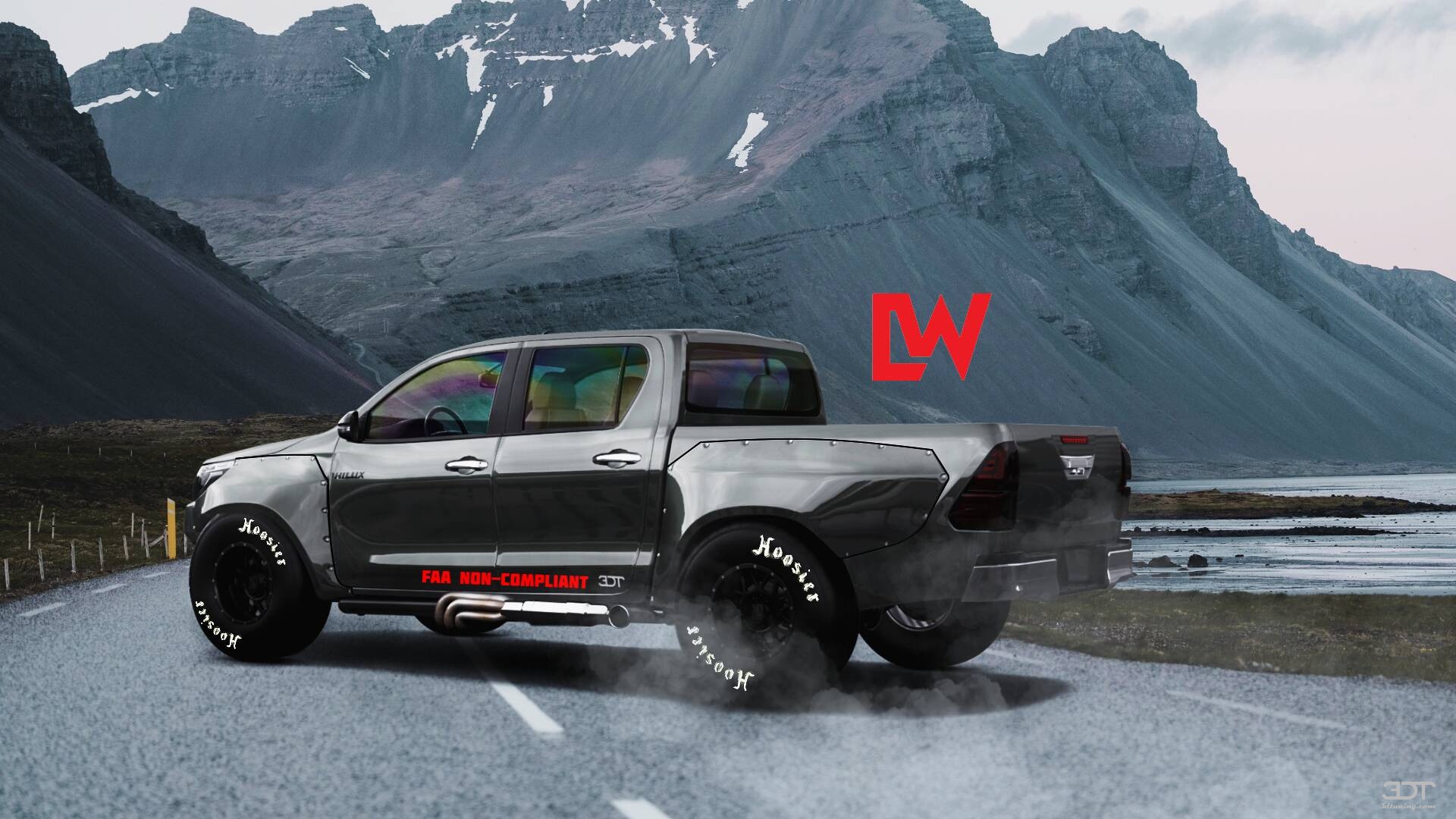 Tuning Toyota Hilux Double Cab 4 Door pickup truck 2015