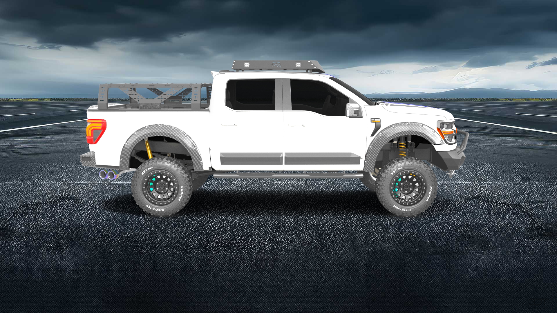 Ford F-150 SuperCrew 4 Door pickup truck 2024 tuning