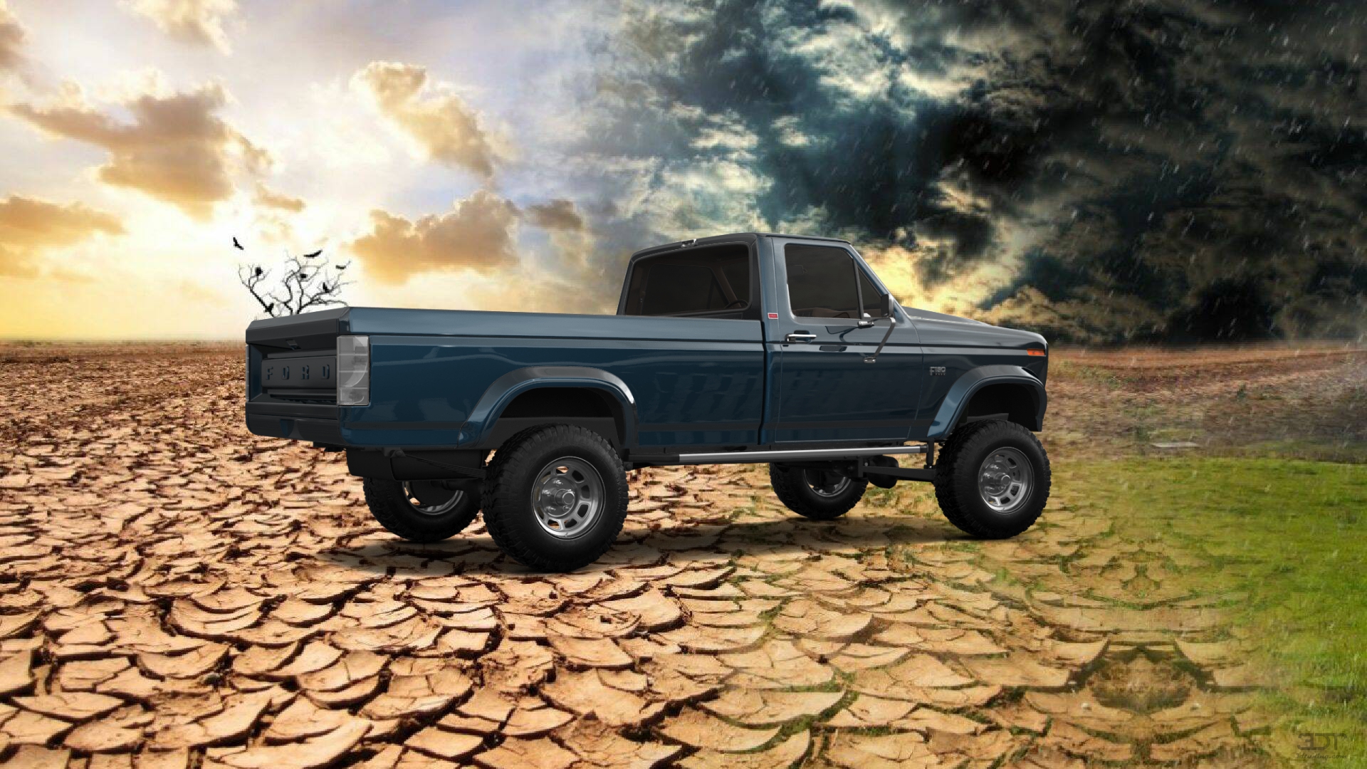 Ford F-150 2 Door pickup truck 1986