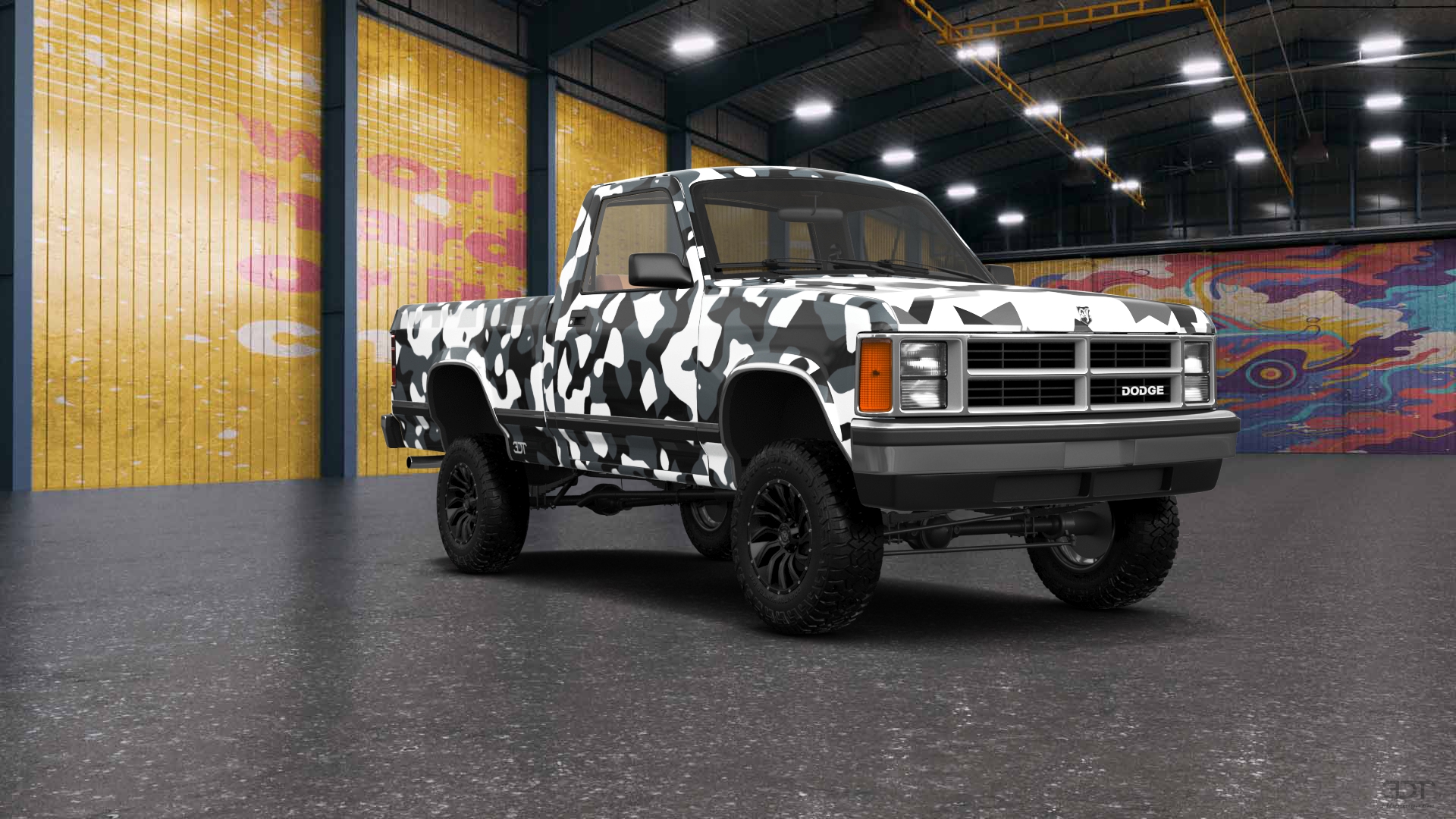 Dodge Dakota Regular Cab 2 Door pickup truck 1987