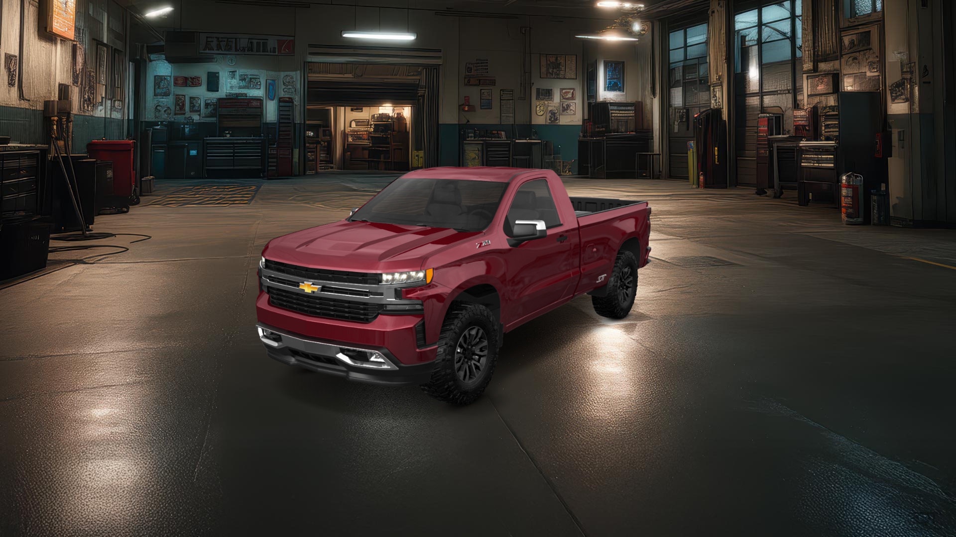 Chevrolet Silverado 1500 Regular Cab 2 Door pickup truck 2019 tuning