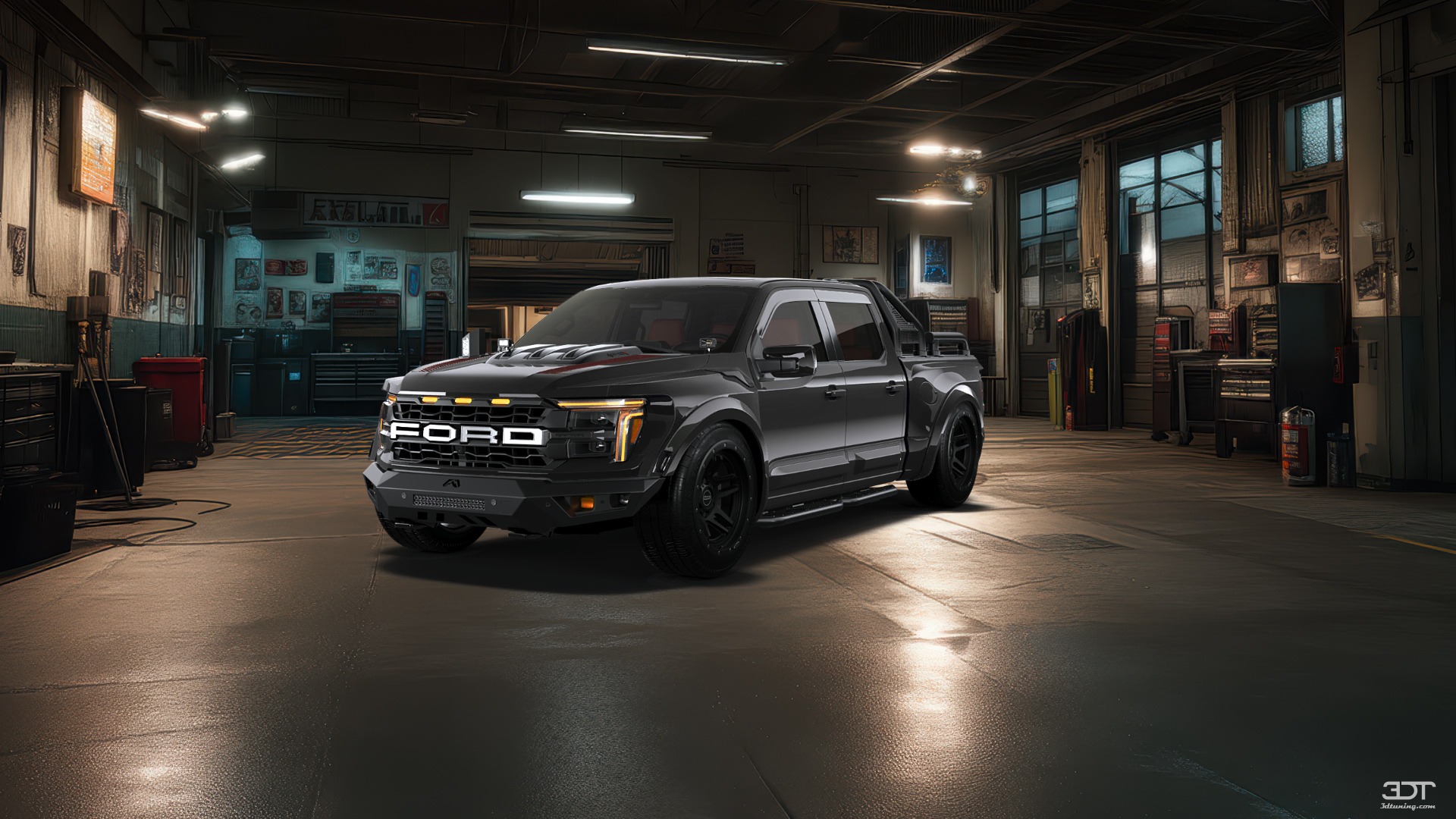Ford F-150 Raptor 4 Door pickup truck 2024 tuning