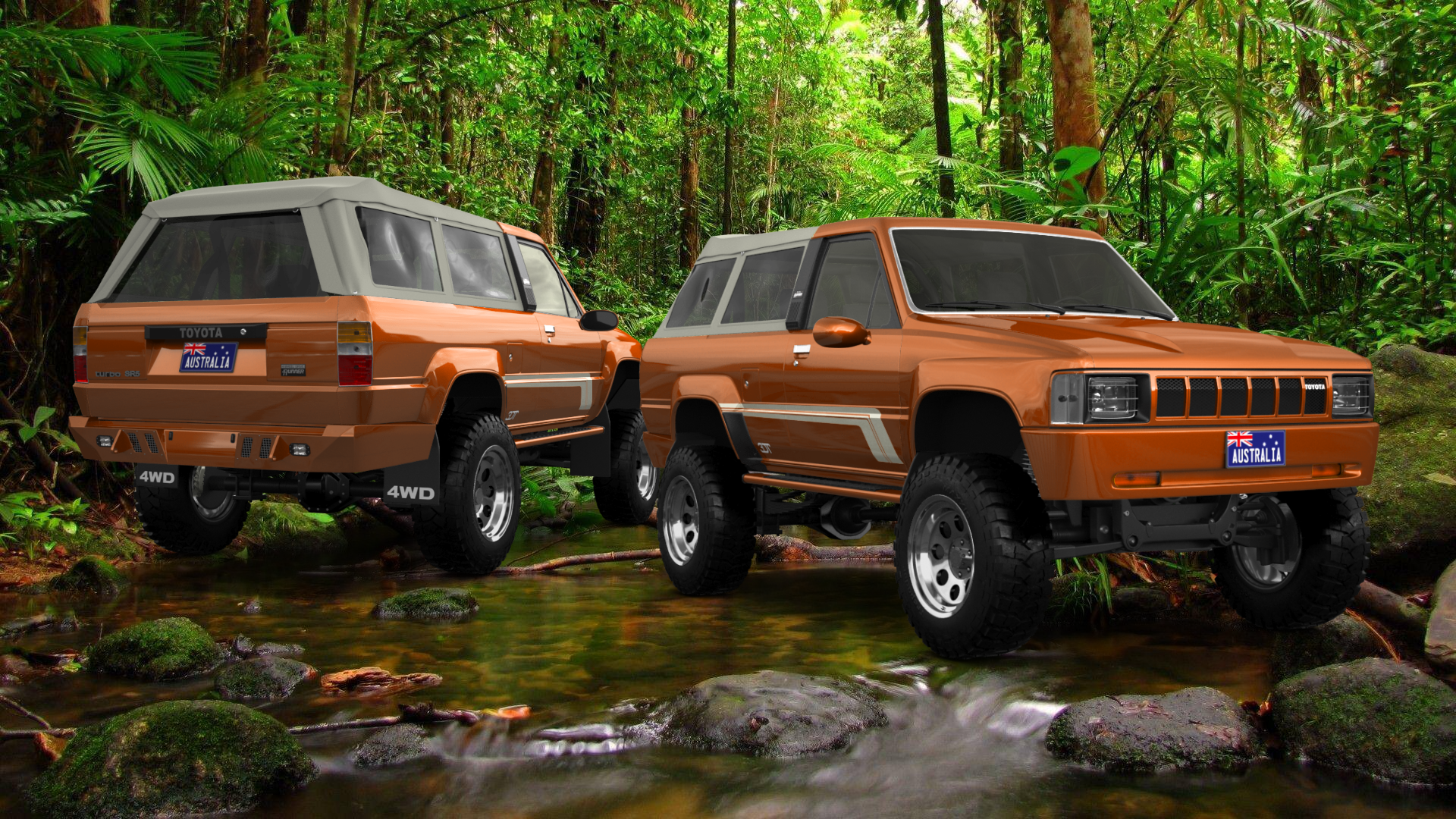 Tuning Toyota 4Runner 3 Door SUV 1984