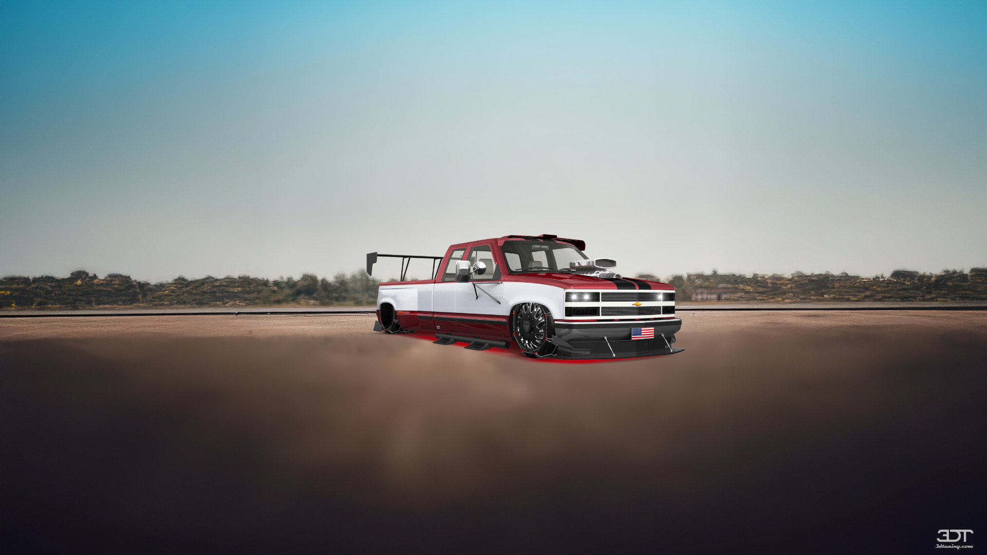 Chevrolet K3500 Extended Cab Pickup Truck 1988 tuning